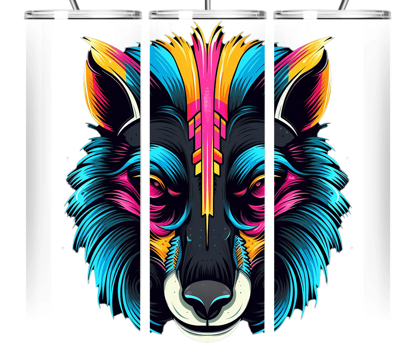 Pop-Art Animal Tumbler Collection 20oz Tumbler