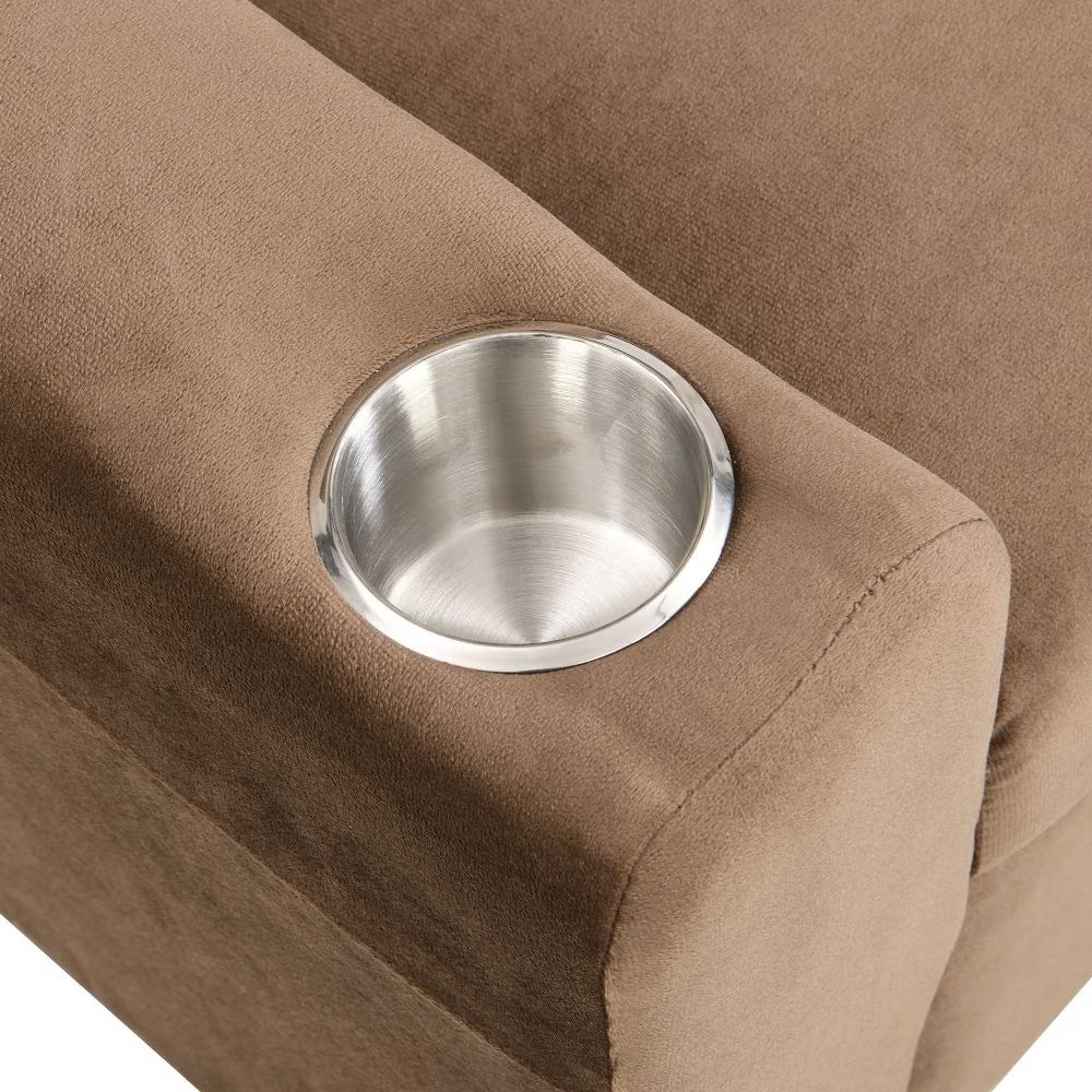Kids Upholstered Couch With One Cup Holder