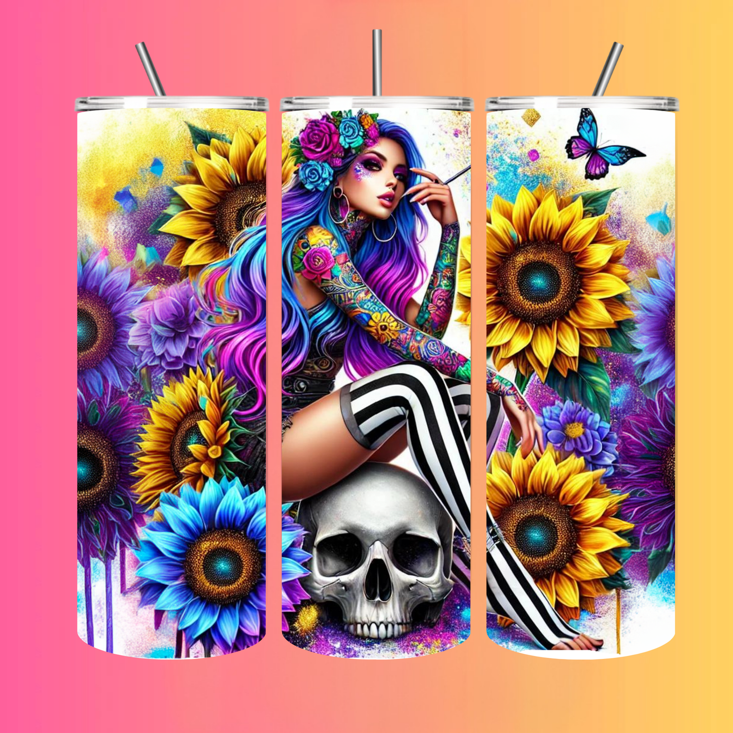 Festie Tumblers For EDM Rave Festivals