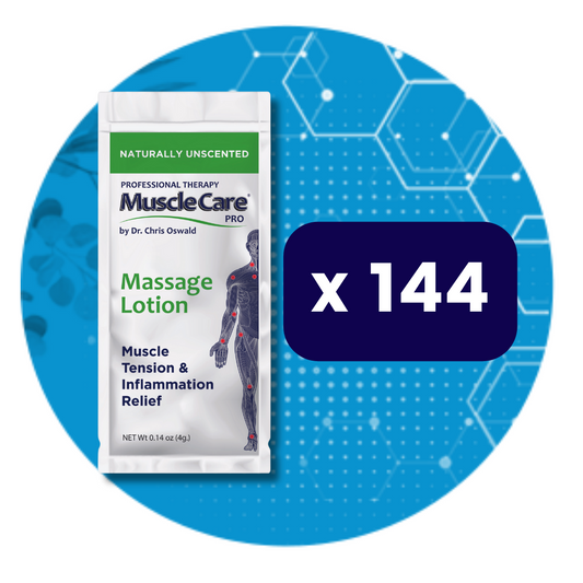 Unscented Massage Lotion (4g sachet) - box of 144-0