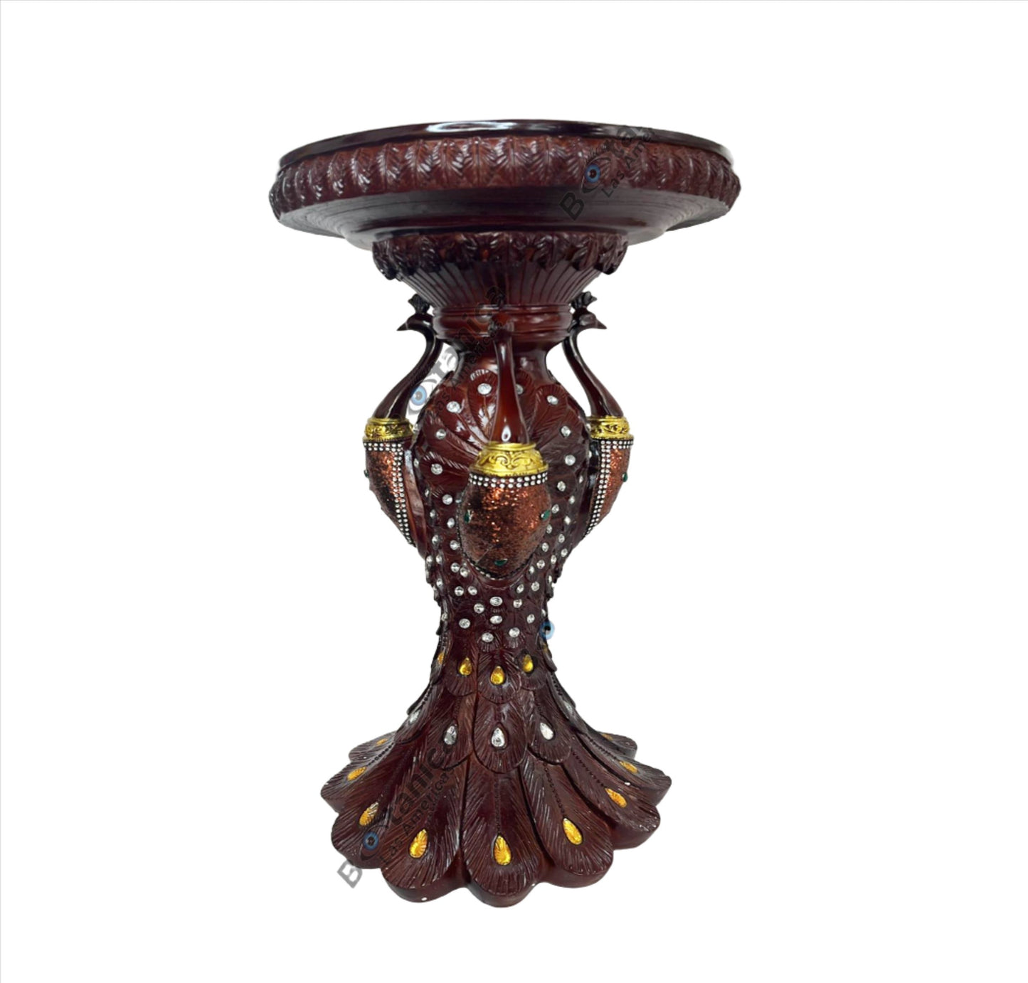 PEDESTALES DE PAVO REAL DE TODOS COLORE (28") DE ALTO
