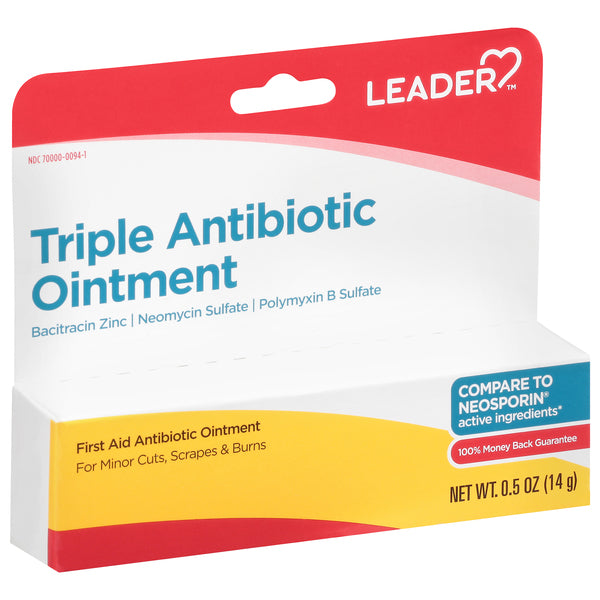 Leader First Aid Triple Antibiotic Ointment, 0.5 Oz