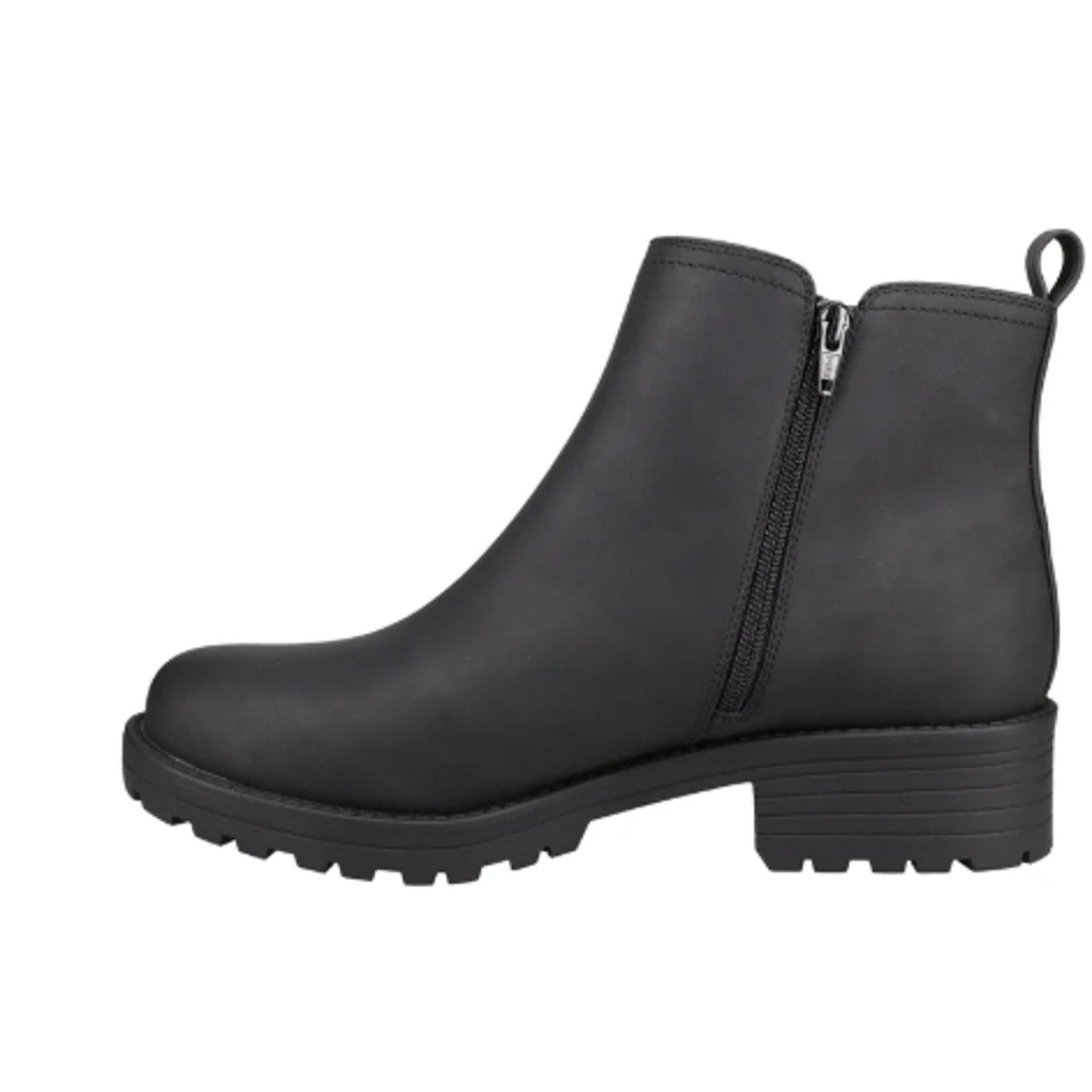 New In Box Buffalo Womens Size 7 Black Water Repellant Faux Leather Anna Boots