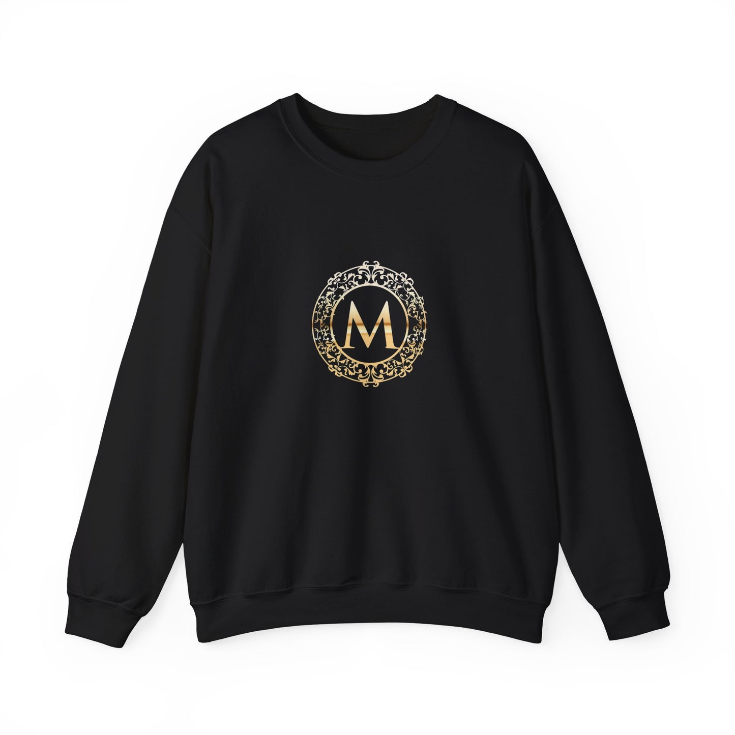 M LOGO - Mia Pruitt Monogrammed Heavy Blend Crewneck Sweatshirt