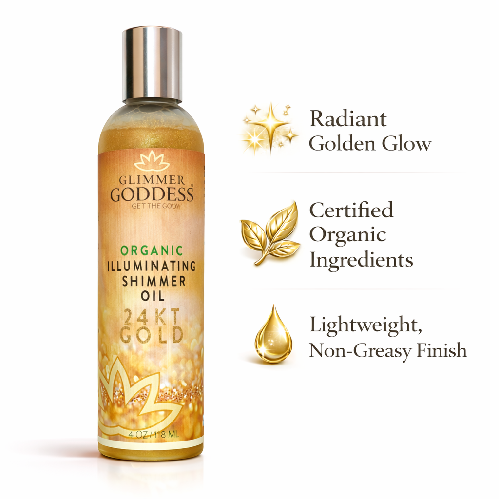 Organic Shimmer Body Oil