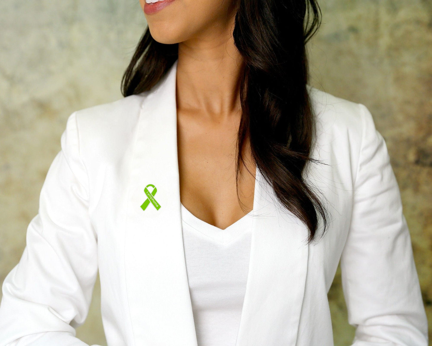 10 Pack Lymphoma Awareness Ribbon Pins