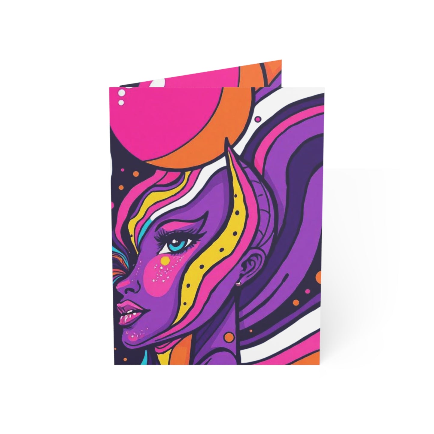 Vibrant Art Greeting Cards - Colorful Abstract Designs for Any Occasion, Art Cards, Fun Stationery, Unique Gift, Invite, Note Cards