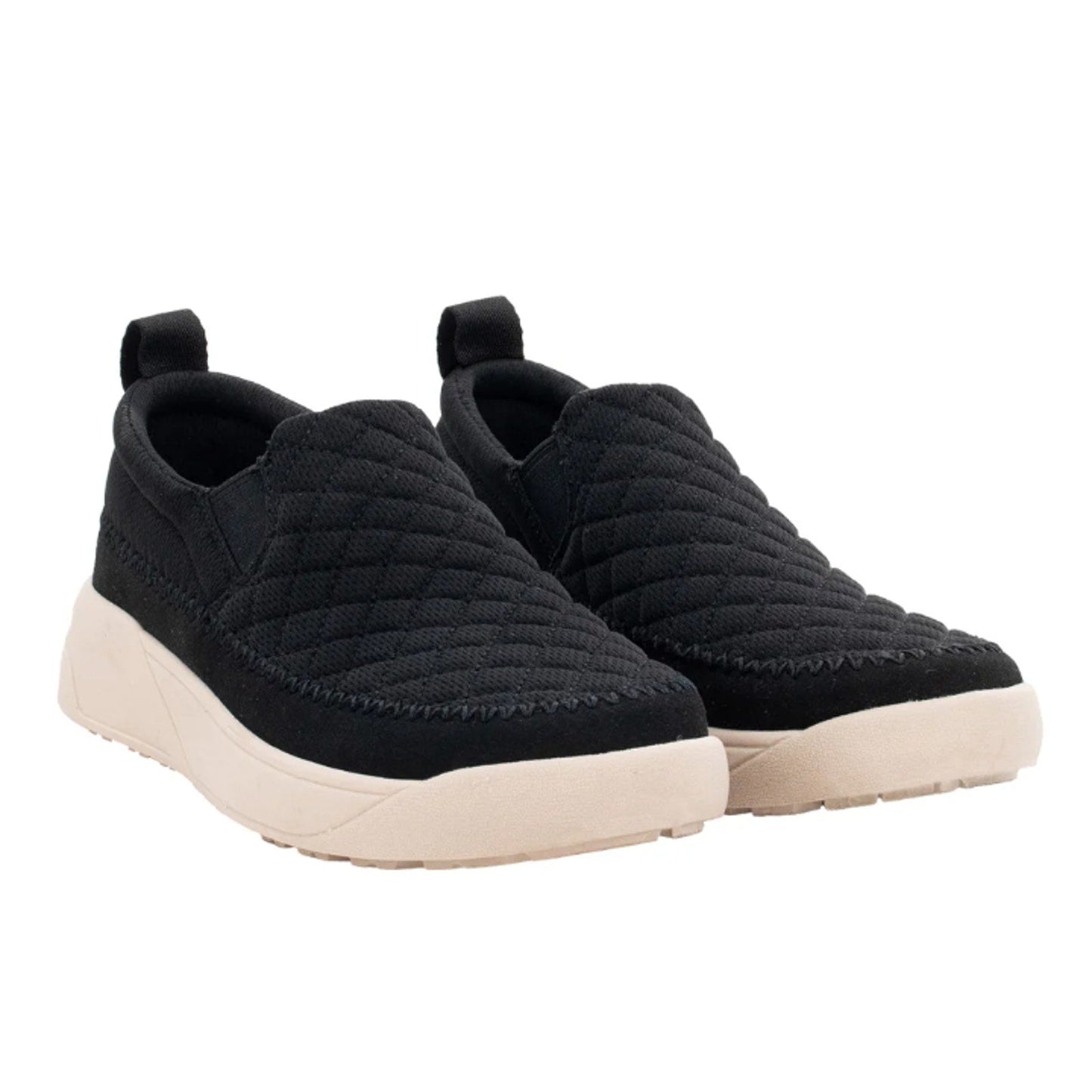 New In Box Staheekum Womens Size 9 Black Breathable Mesh Slide On Sneaker Shoes
