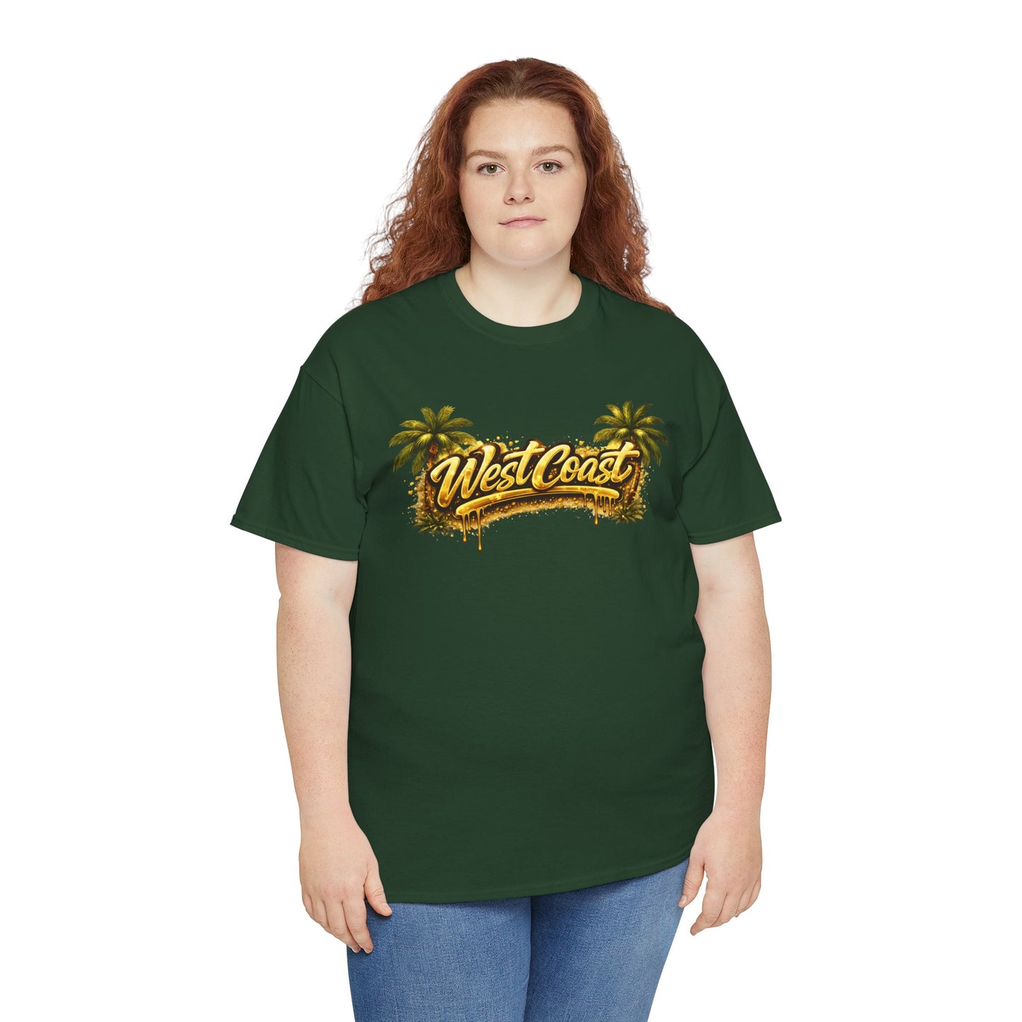 West Coast Palm Tree T-Shirt — Retro Surf Vibe Tee