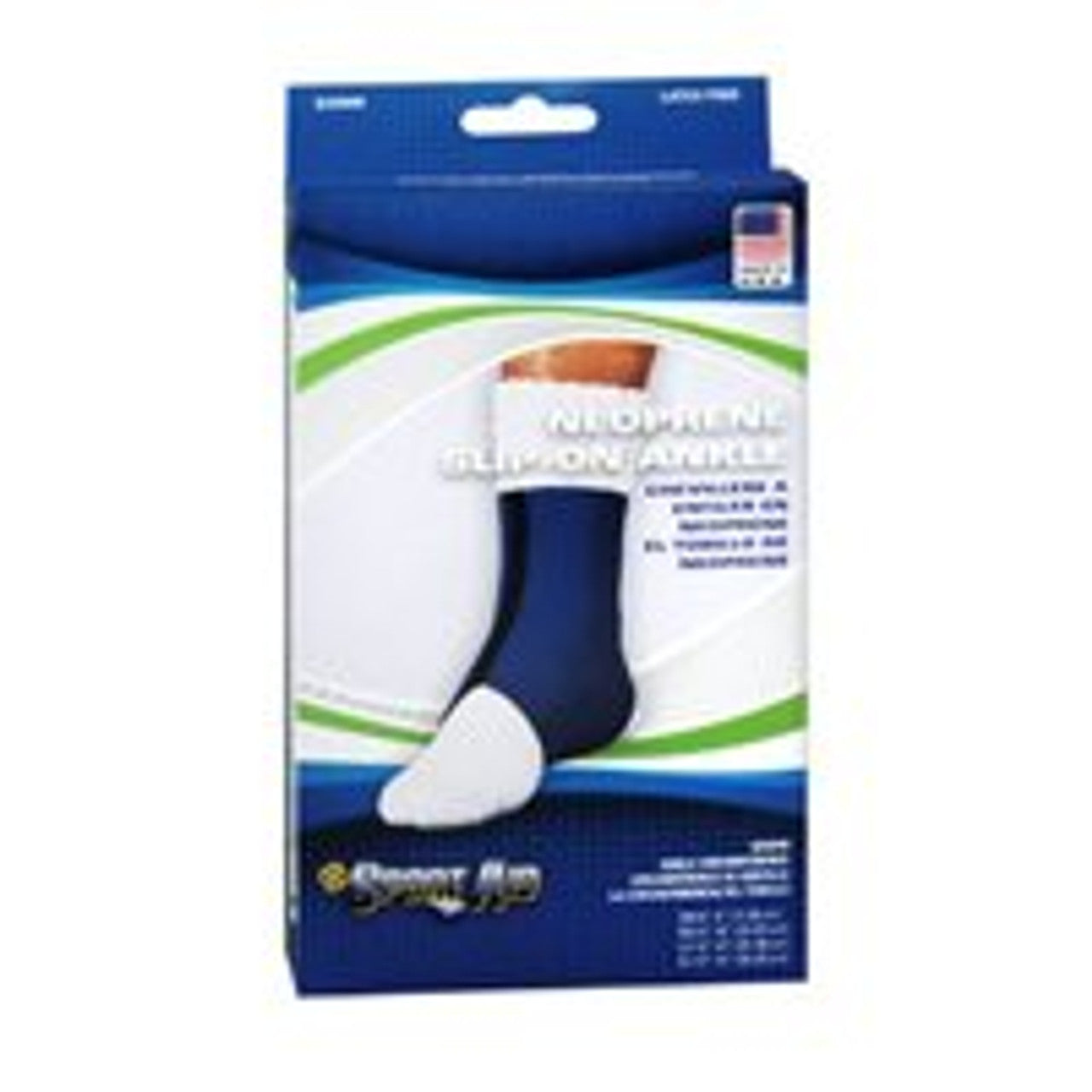 Sport Aid Ankle Brace Neoprene Med