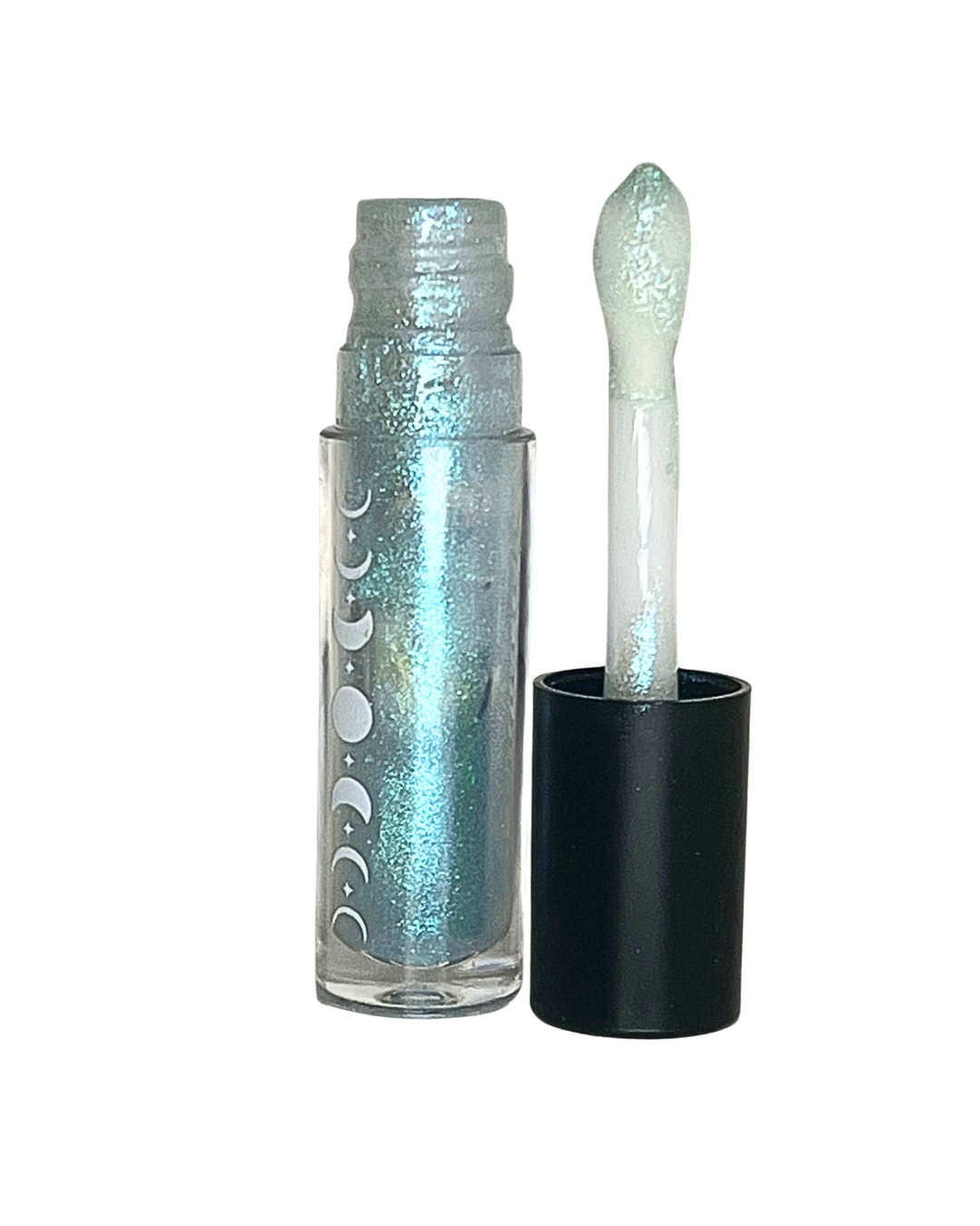 Neptune- Blue glitter lip gloss-2