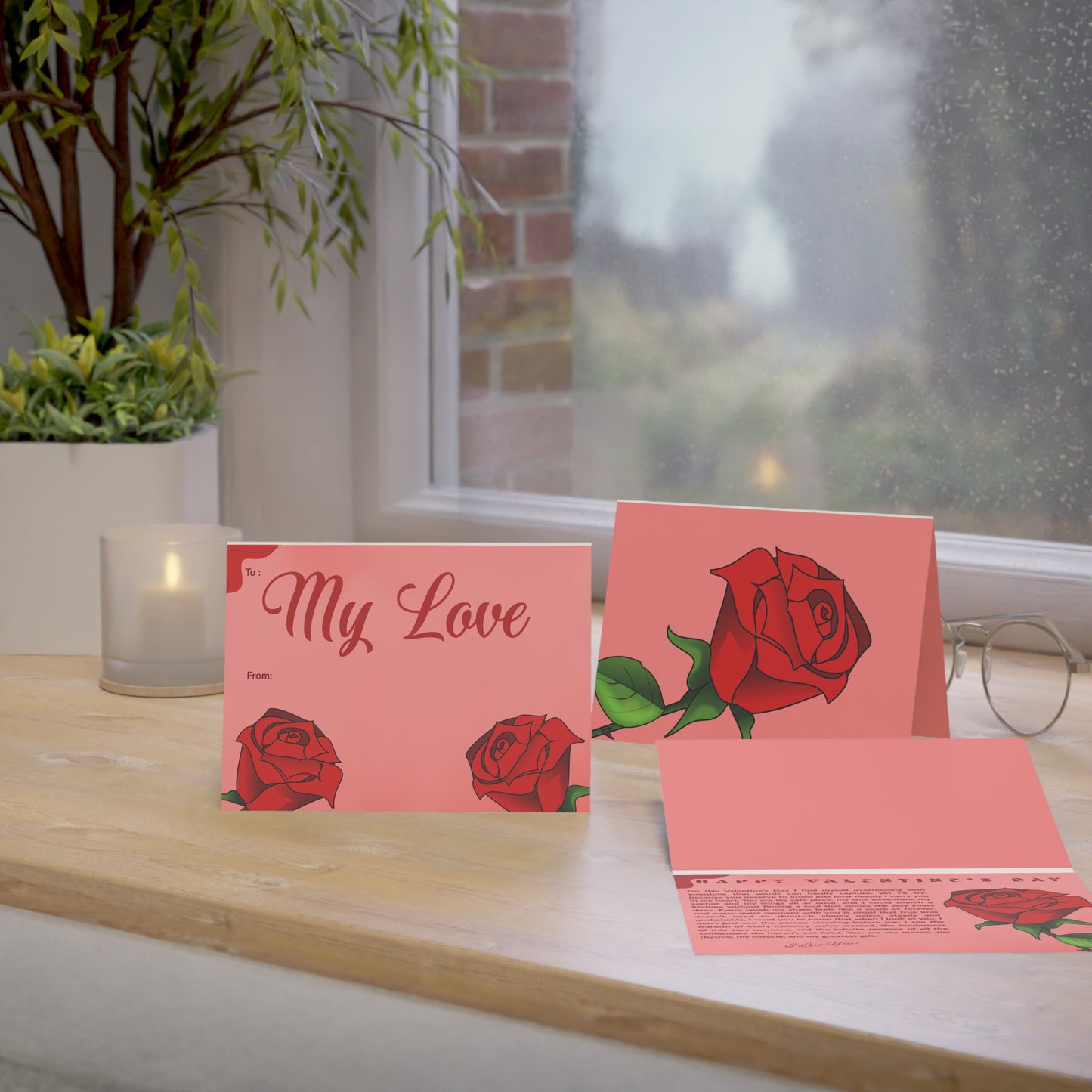 Romantic Greeting Cards for Every Occasion, Love Notes, Floral Cards, Valentine's Day, Anniversary, Thank You Cards