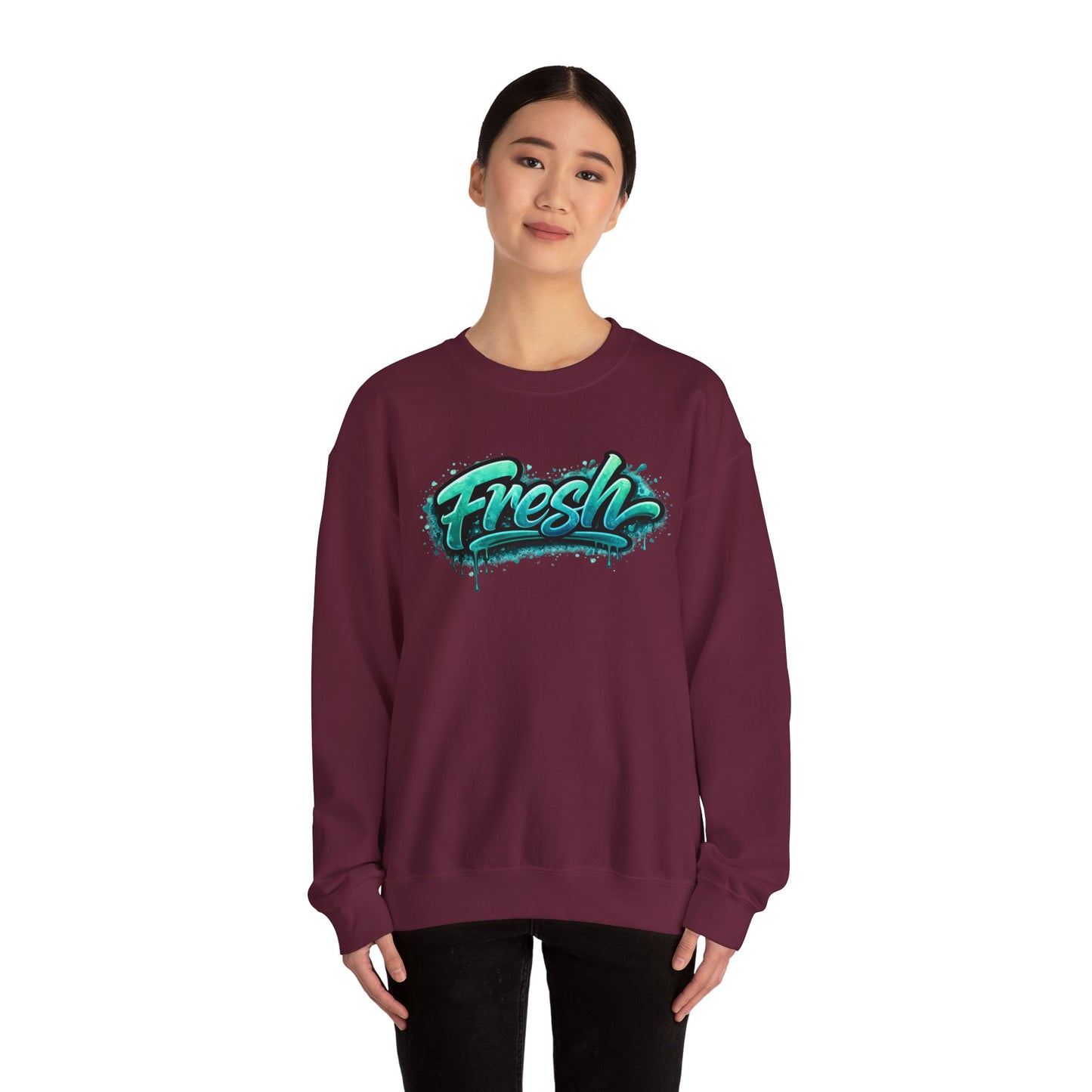 Fresh Graffiti Crewneck Sweatshirt