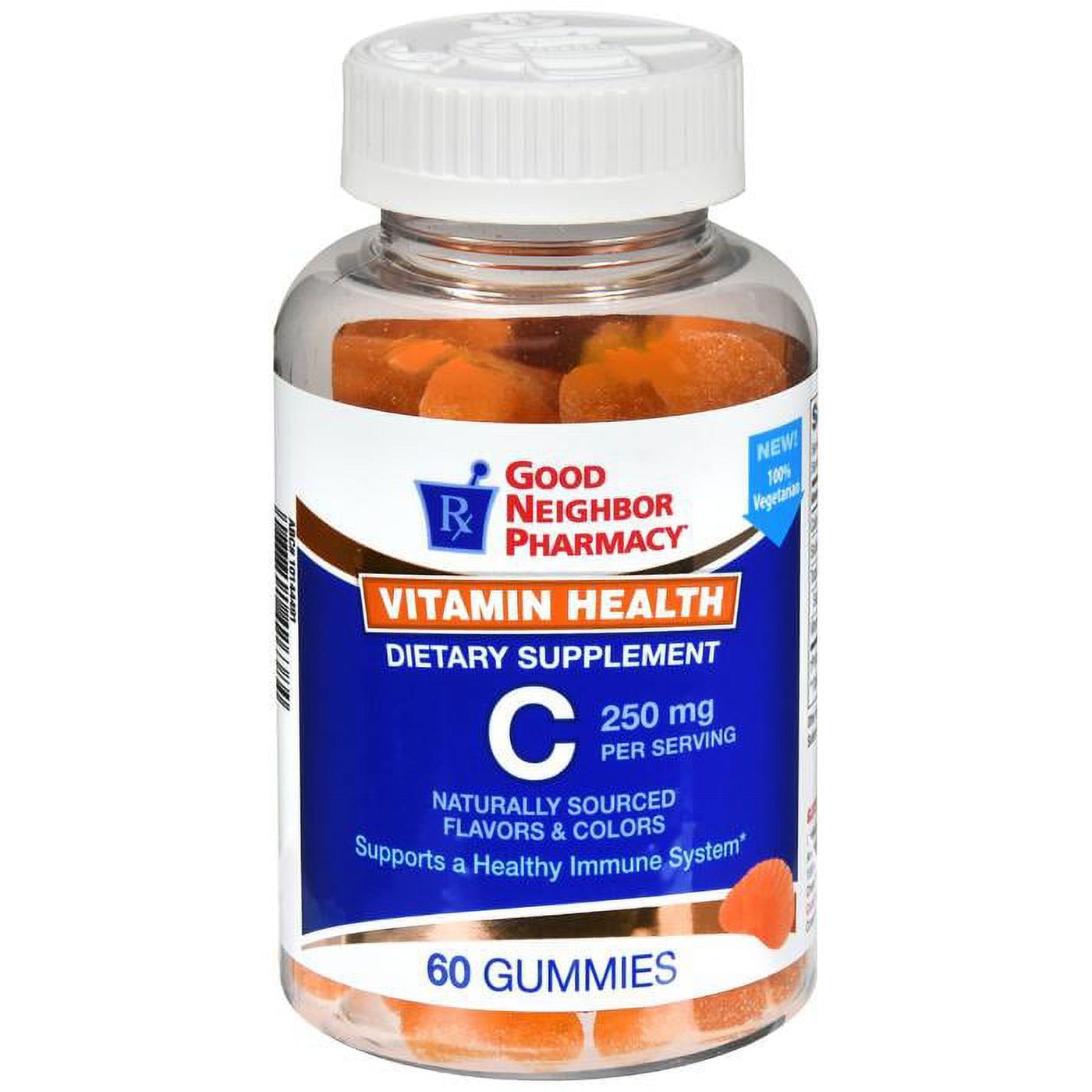 Silver Rod Pharmacy Gnp Vitamin C 250 Mg Orange Gummy 60