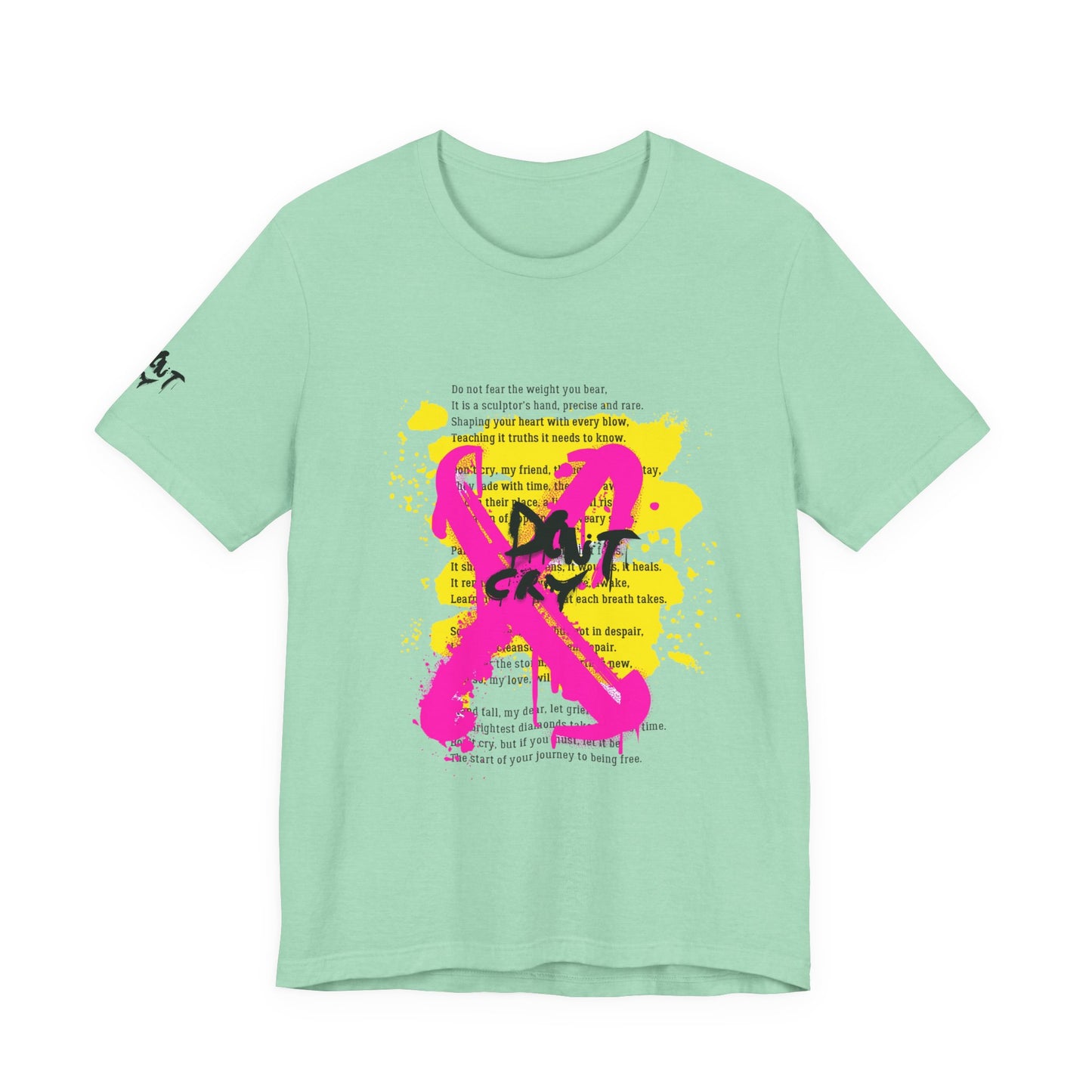 Inspirational Unisex Short Sleeve Tee - Journey to Self-Love & Empowerment
