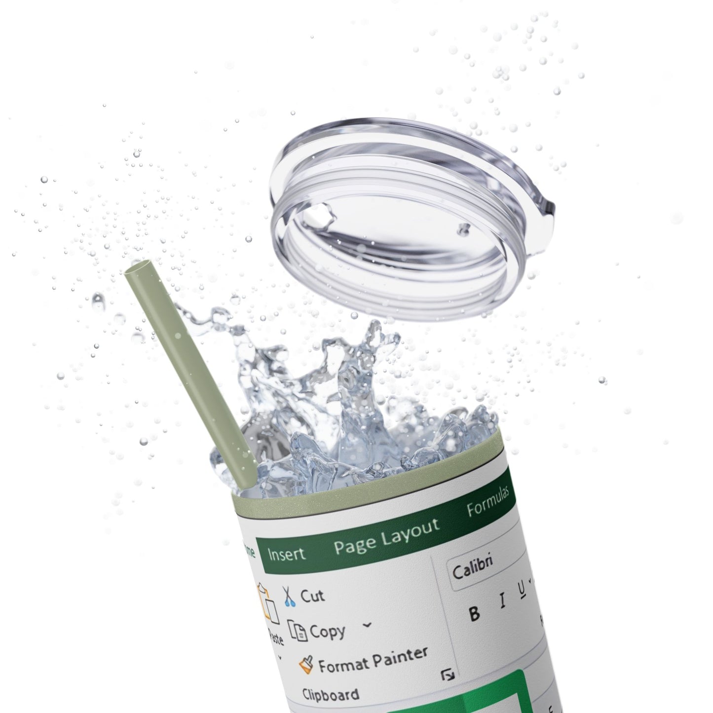 Freak in the Sheets Spreadsheet Themed Tumbler, 20oz Gift for Students, Accountants, Office Humor, Funny Drinkware