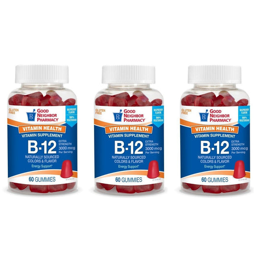 Good Neighbor Pharmacy Vitamin B12 3000mcg Gummies 60ct