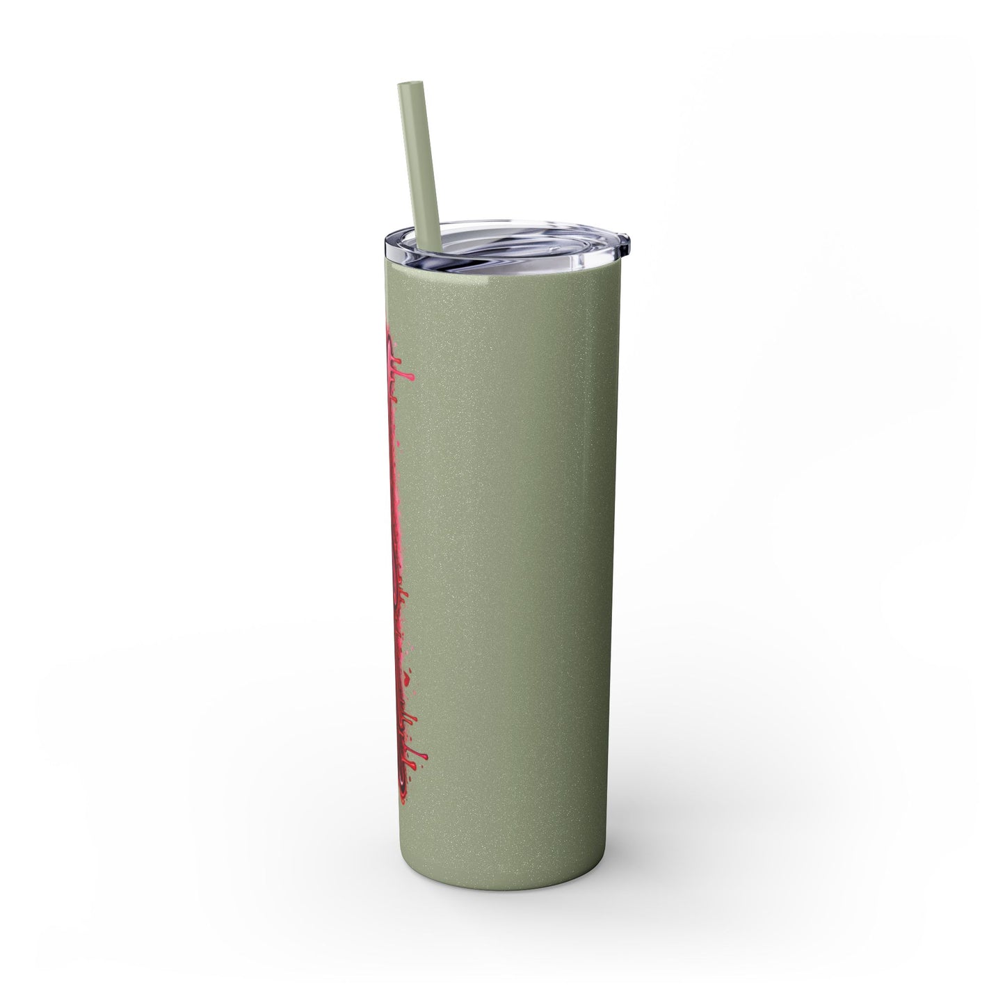Skinny Tumbler – 'Lake & Lemons' Red Script 20oz Insulated Straw Tumbler