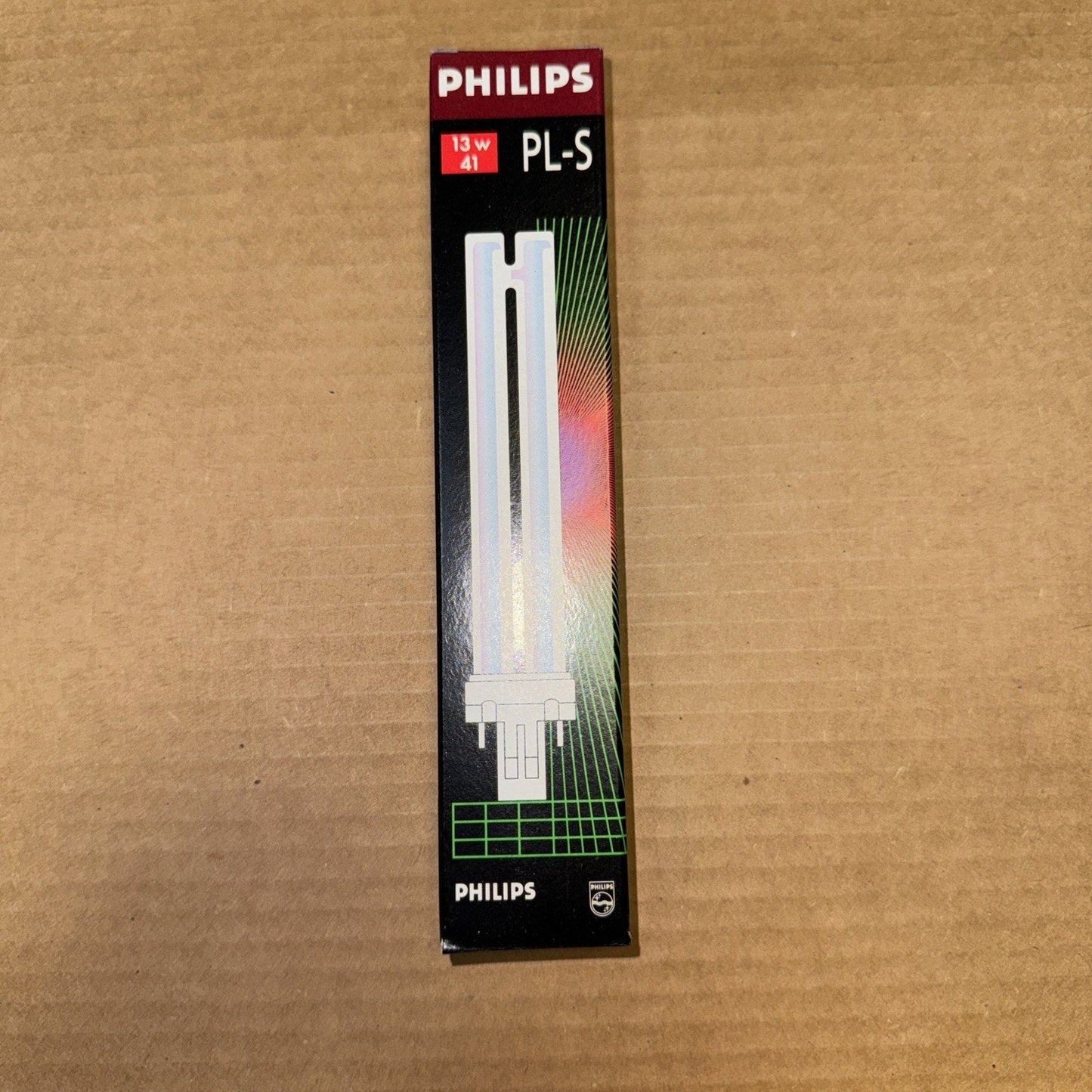 Philips PL-S 13W 30 Lot Of 10 Twin Bulb Fluorescent Tube 2 Pin GX23 Base New