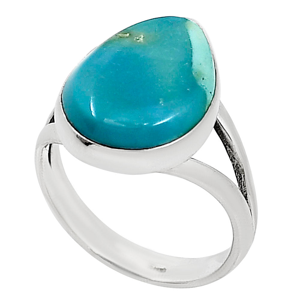 Natural Rare Turquoise Nevada Aztec Mt Ring size-7 R-1002 27-ER15286-2