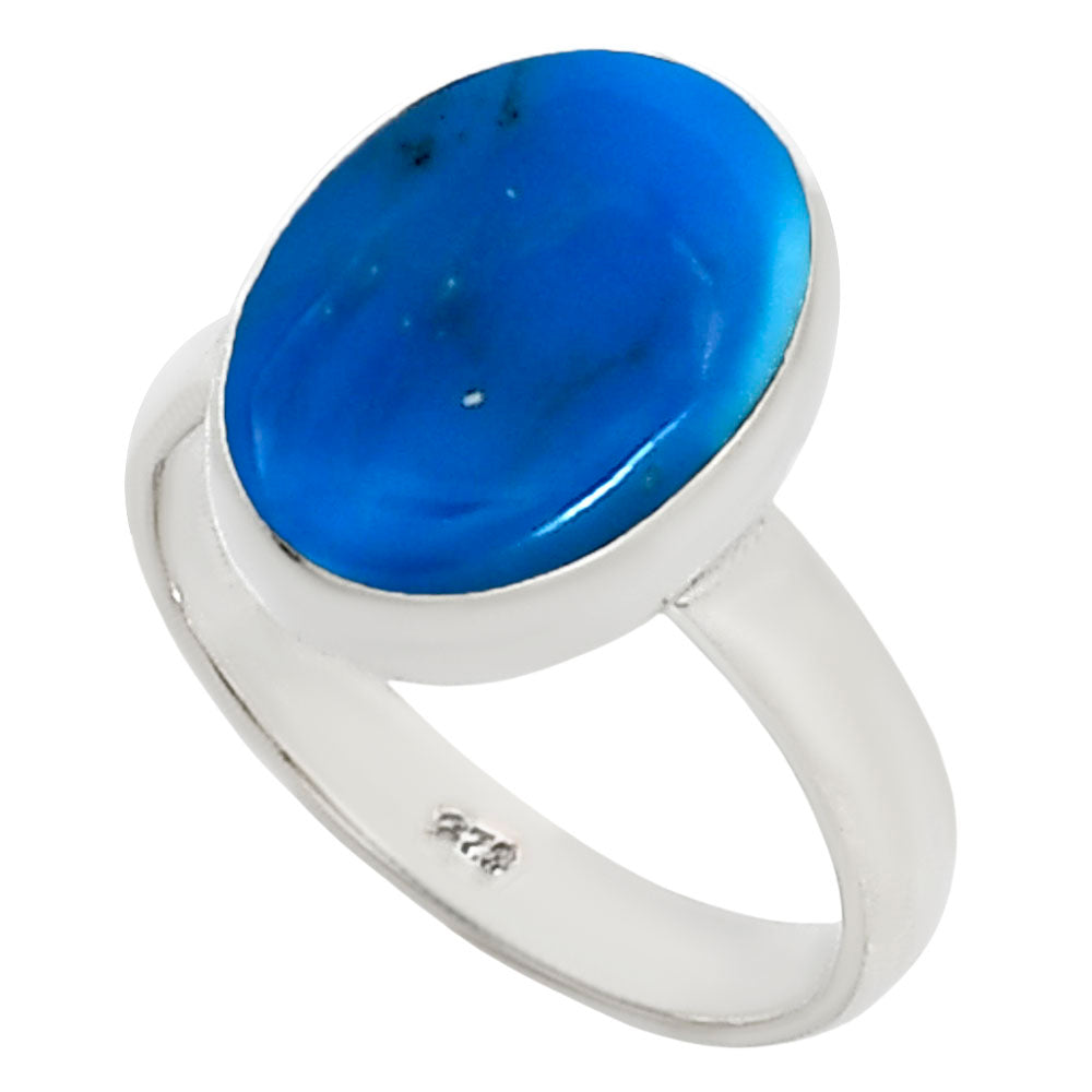 Natural Rare Turquoise Nevada Aztec Mt Ring size-7 R-1001 27-ER15555-2