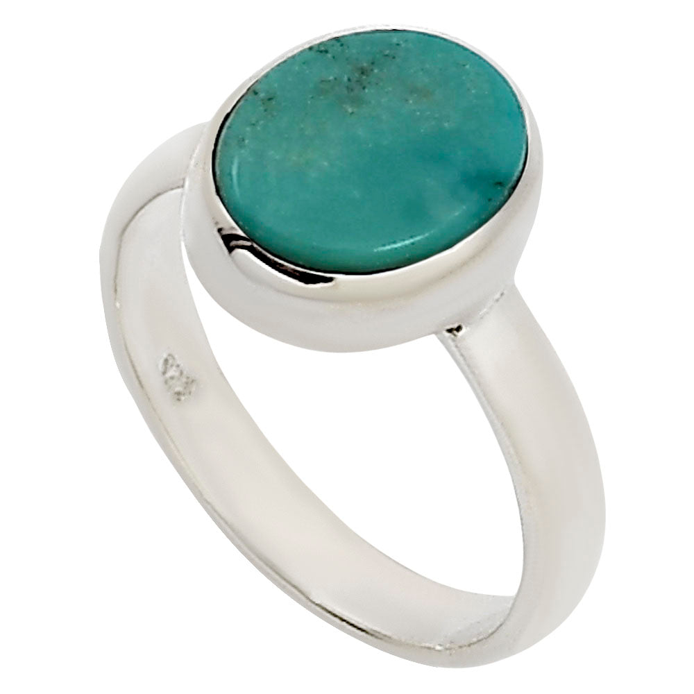 Natural Rare Turquoise Nevada Aztec Mt Ring size-6 R-1004 27-ER15678-1