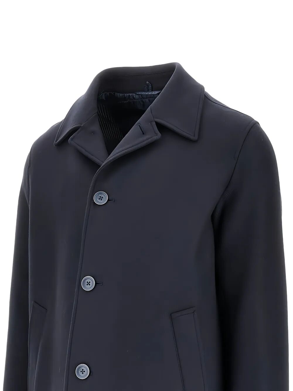 Herno Men Single-Breasted Padded Coat