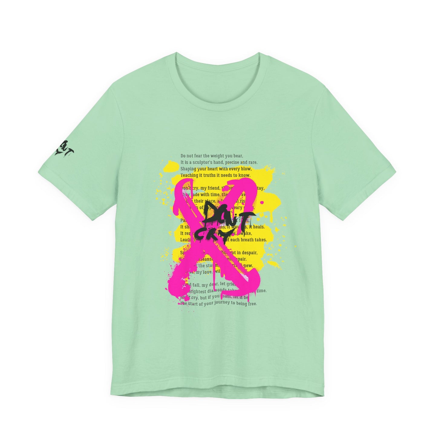 Inspirational Unisex Short Sleeve Tee - Journey to Self-Love & Empowerment