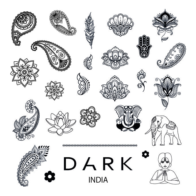 DARK Stamping Plate India-0