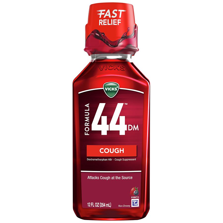 Vicks® Formula 44™ Non-Drowsy Cough Relief – Berry Flavor (6 fl oz)