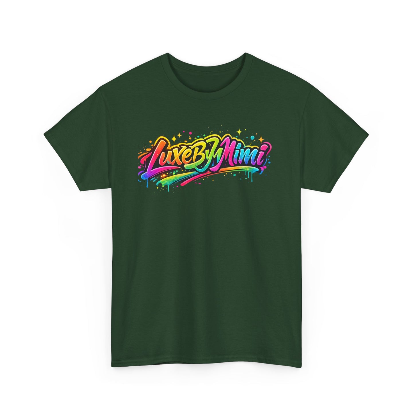 Graffiti Logo T-Shirt — 'Luxe By Mimi' Brand Colorful Streetwear Tee