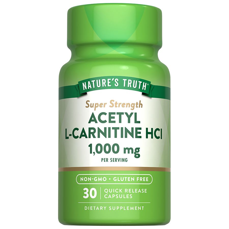 NT Acetyl L-Crntn Cp 1,000 Mg 30 Rrl