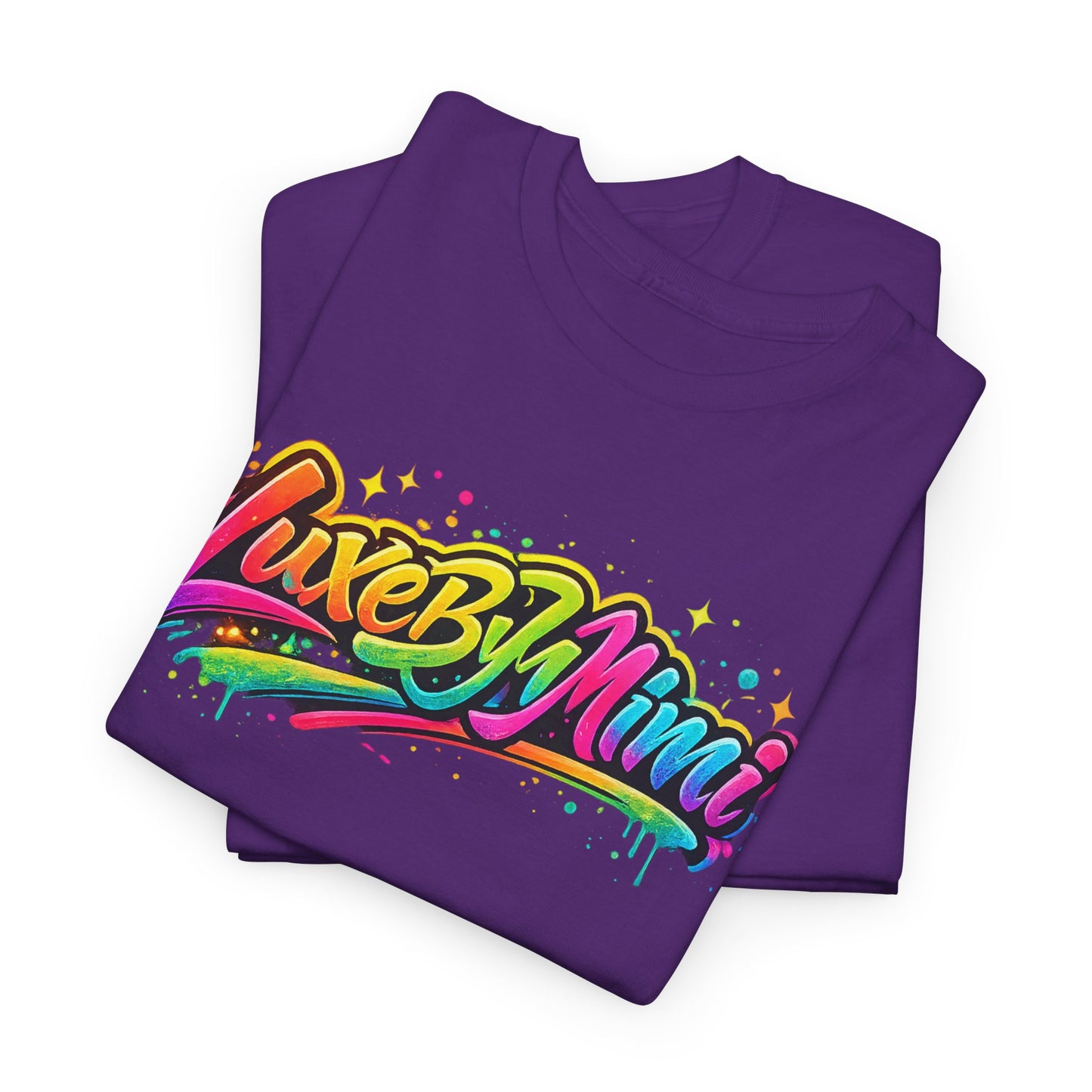 Graffiti Logo T-Shirt — 'Luxe By Mimi' Brand Colorful Streetwear Tee