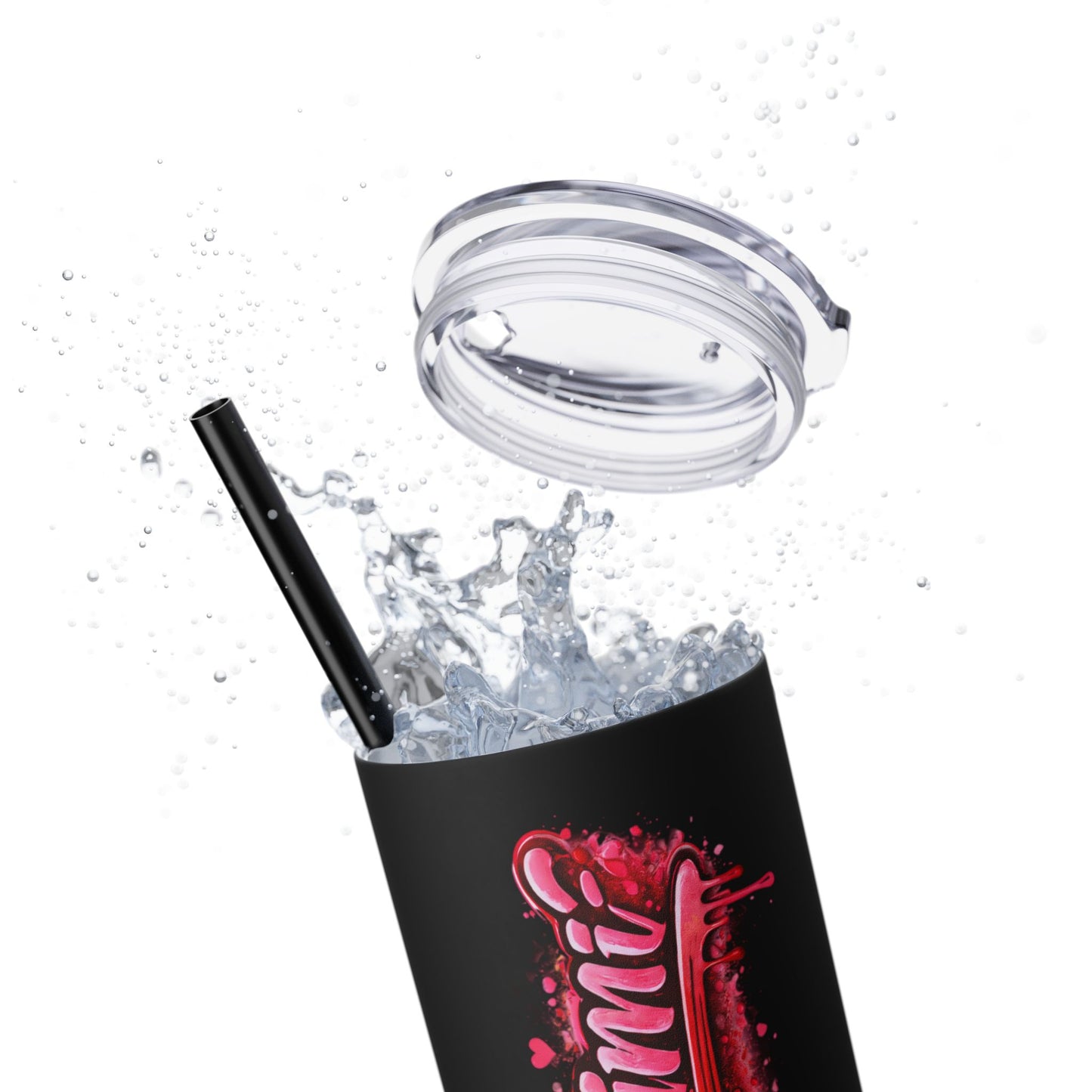Skinny Tumbler – 'Lake & Lemons' Red Script 20oz Insulated Straw Tumbler