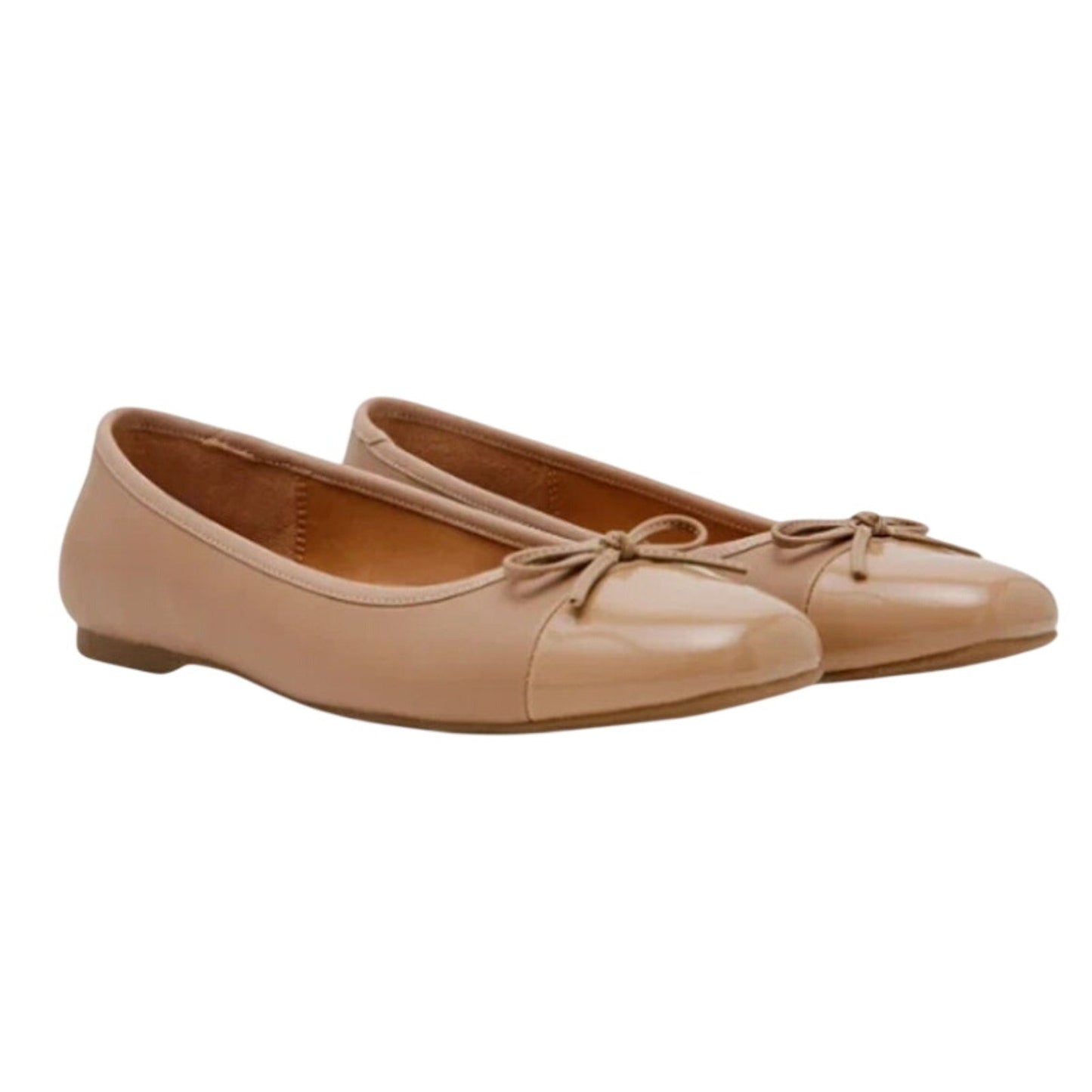 New In Box DV by Dolce Vita Womens Size 8.5 Tan Moxy Cafe Ballet Flats Shoes