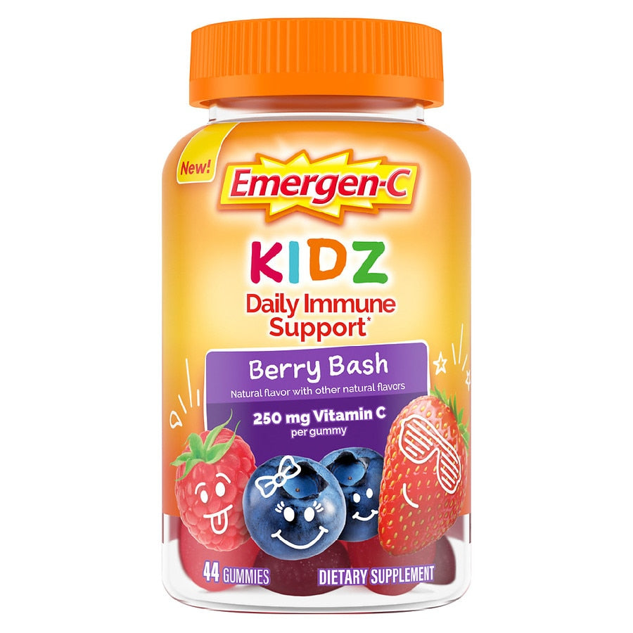 Emergen-C Kidz  Immune Support Gummies Berry Bash 44Ct