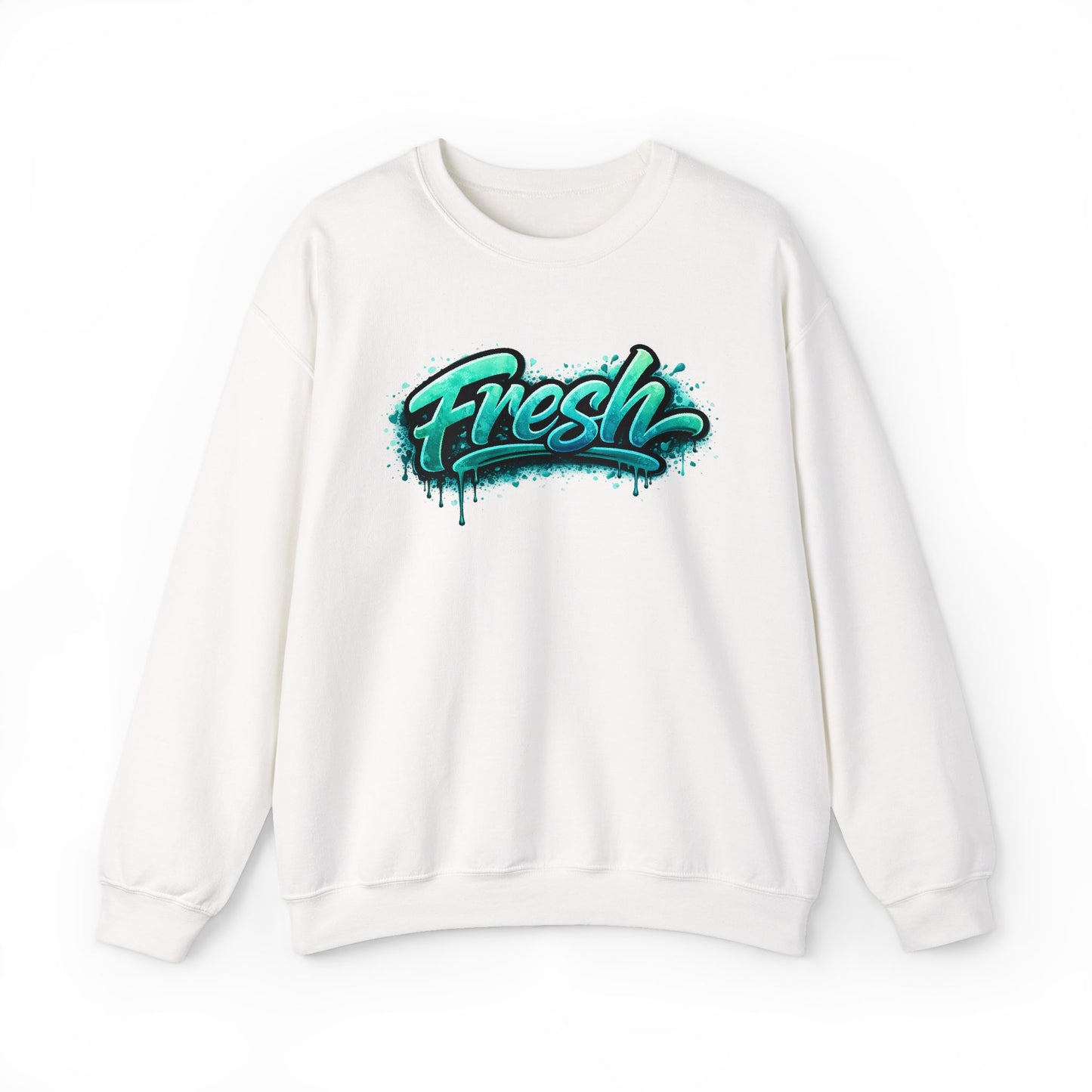 Fresh Graffiti Crewneck Sweatshirt