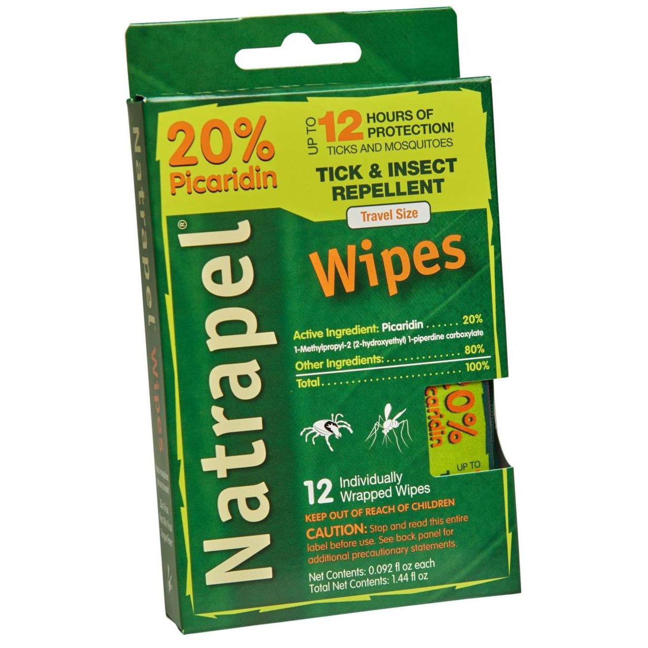 Natrapel Tick & Insect Repellent 8-Hour Wipes