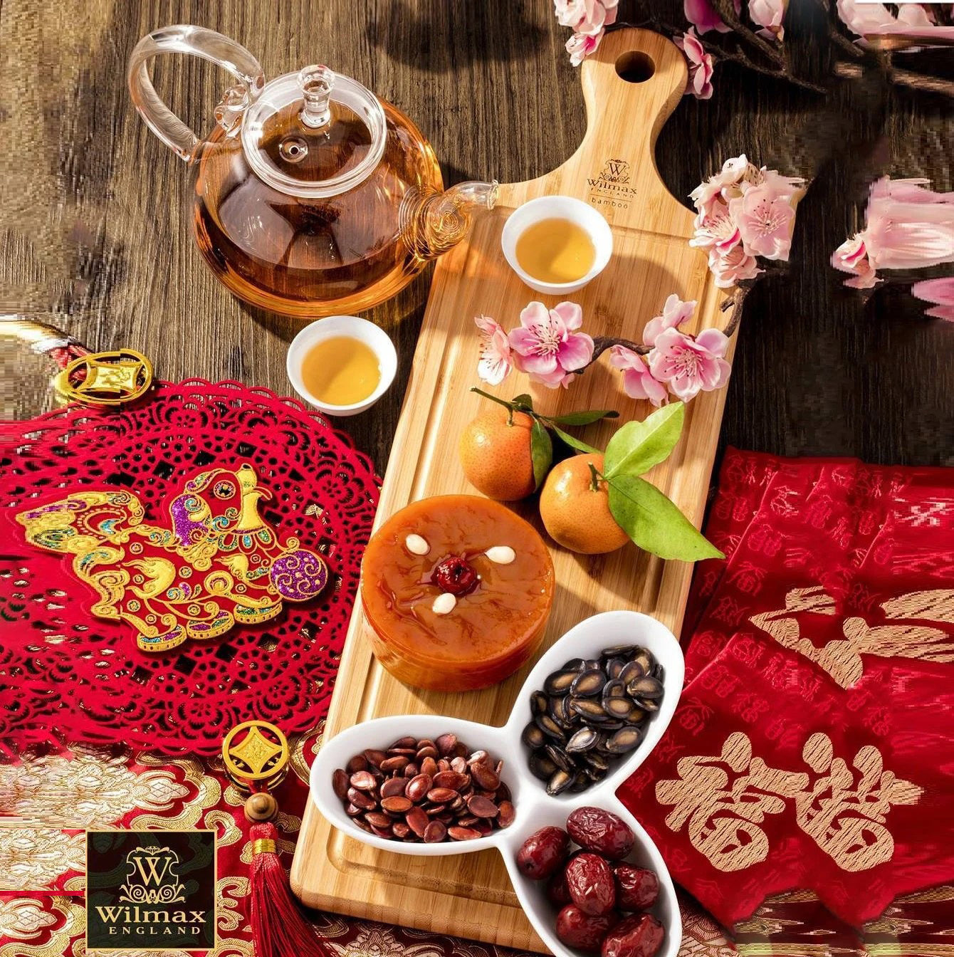 Bamboo Tray 18" inch X 4.75" inch | For Appetizers / Barbecue / Burger Sliders-0