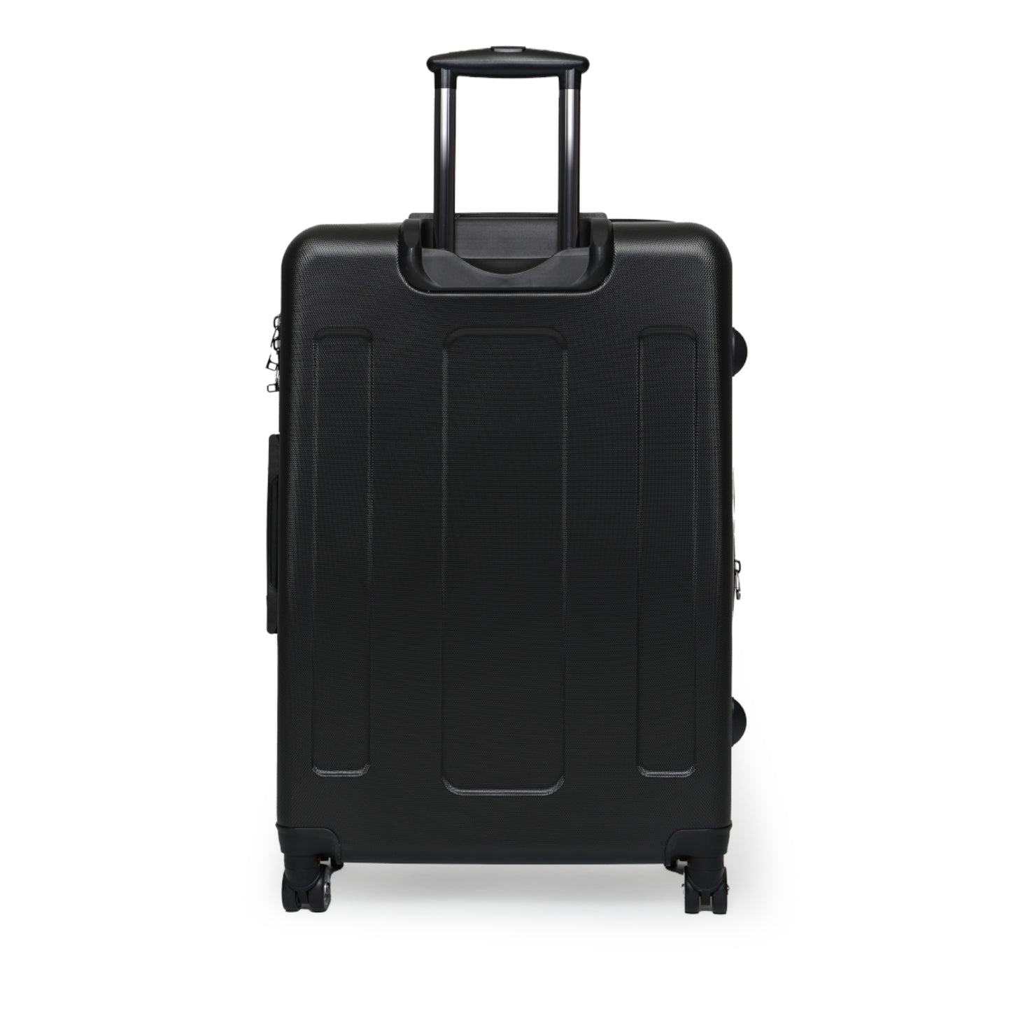 Personalized Name Solid Pink Suitcase, Carry-On Luggage, Hard Shell Spinner