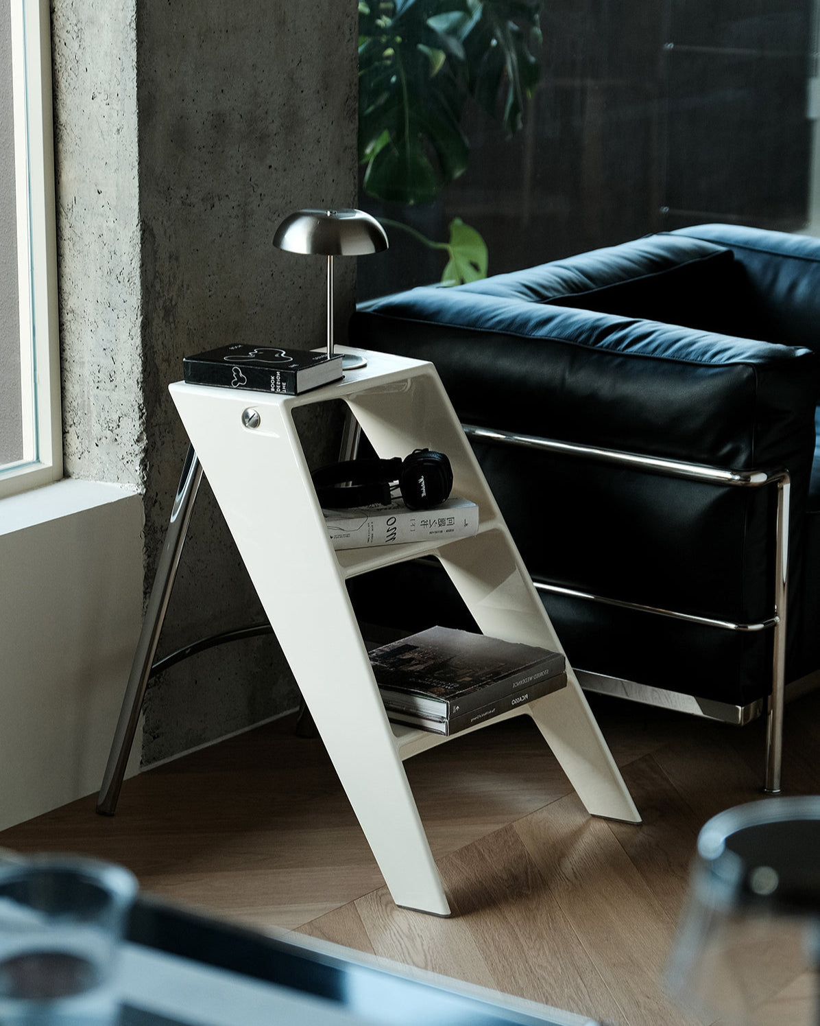 Foldable Ladder Shelf-6