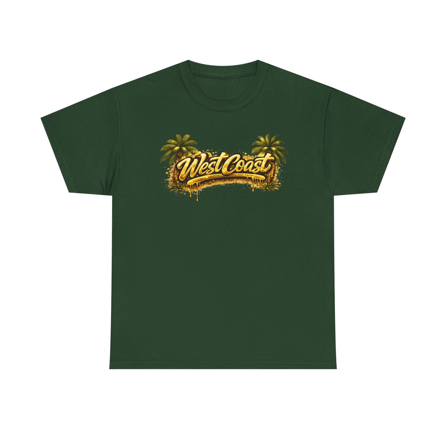 West Coast Palm Tree T-Shirt — Retro Surf Vibe Tee