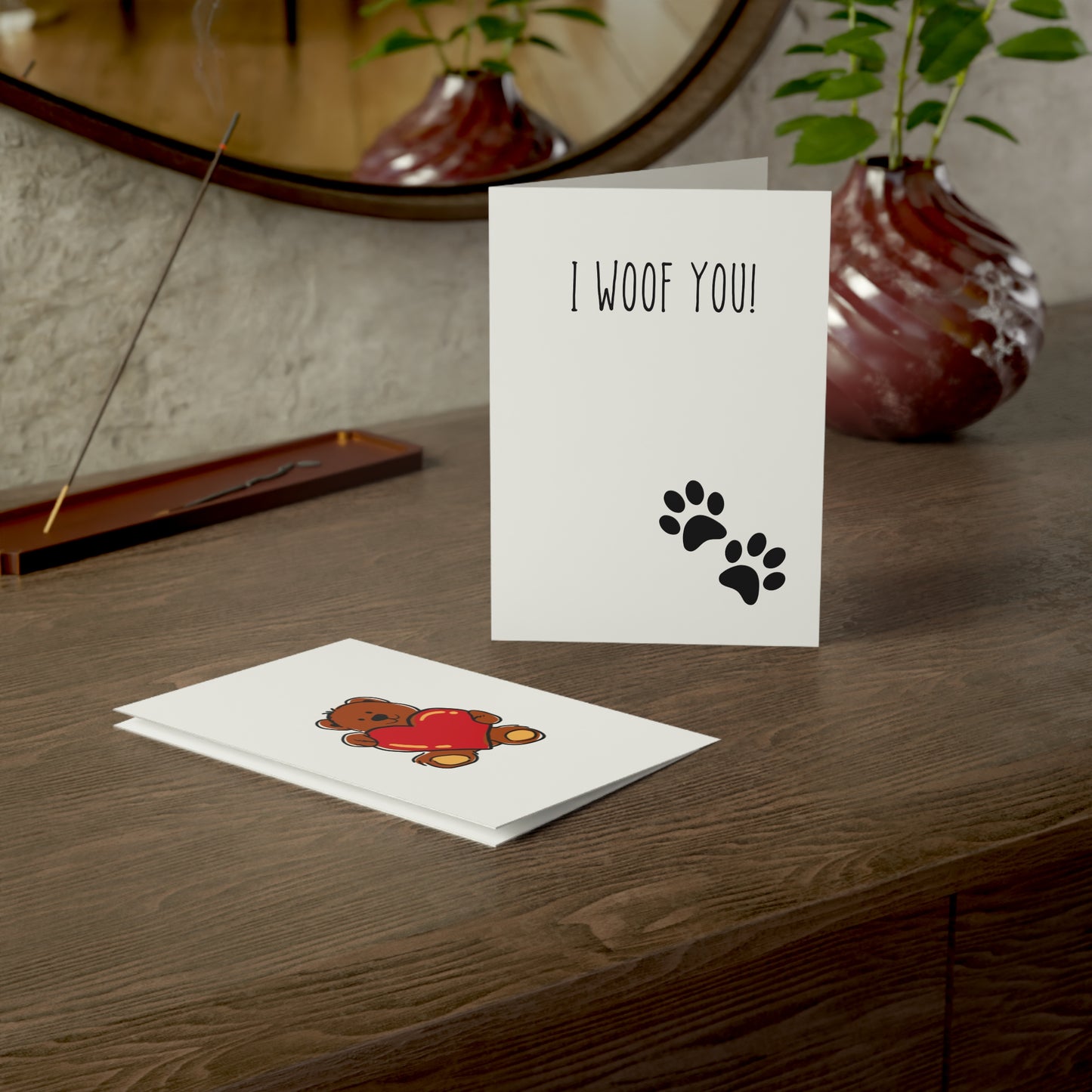 Greeting Cards for Pet Lovers, Cute Animal Greeting Cards, Love Cards for Friends and Family, Valentine's Day Cards, Adorable Cards [...]