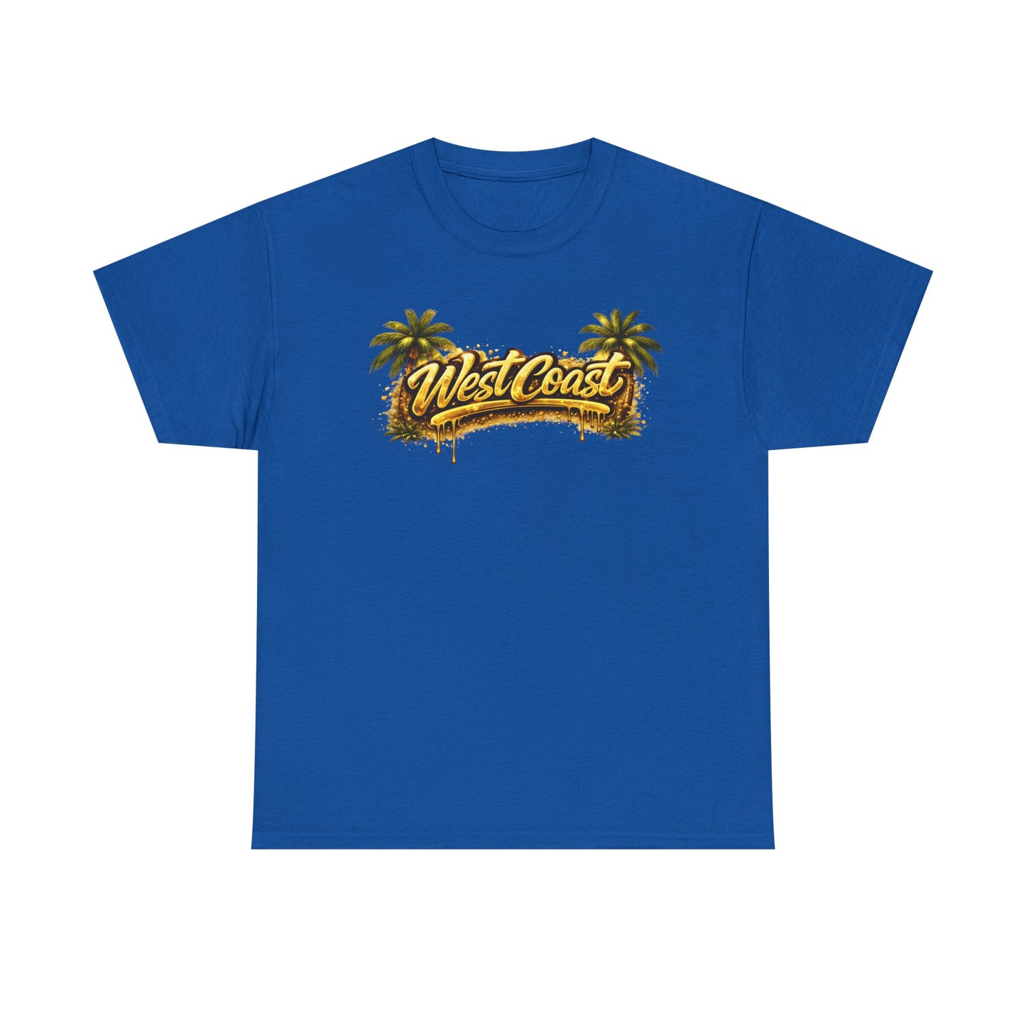 West Coast Palm Tree T-Shirt — Retro Surf Vibe Tee