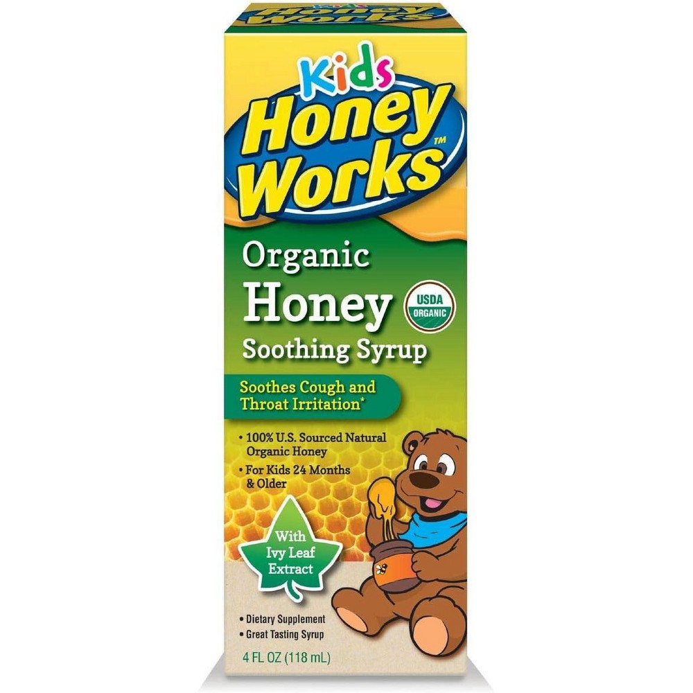 Honey Works Kids Organic: Soothing Syrup (Day & Night Options)