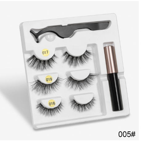 Magnetic Wild Artificial Eyelashes - High Quality Cotton & Fibers