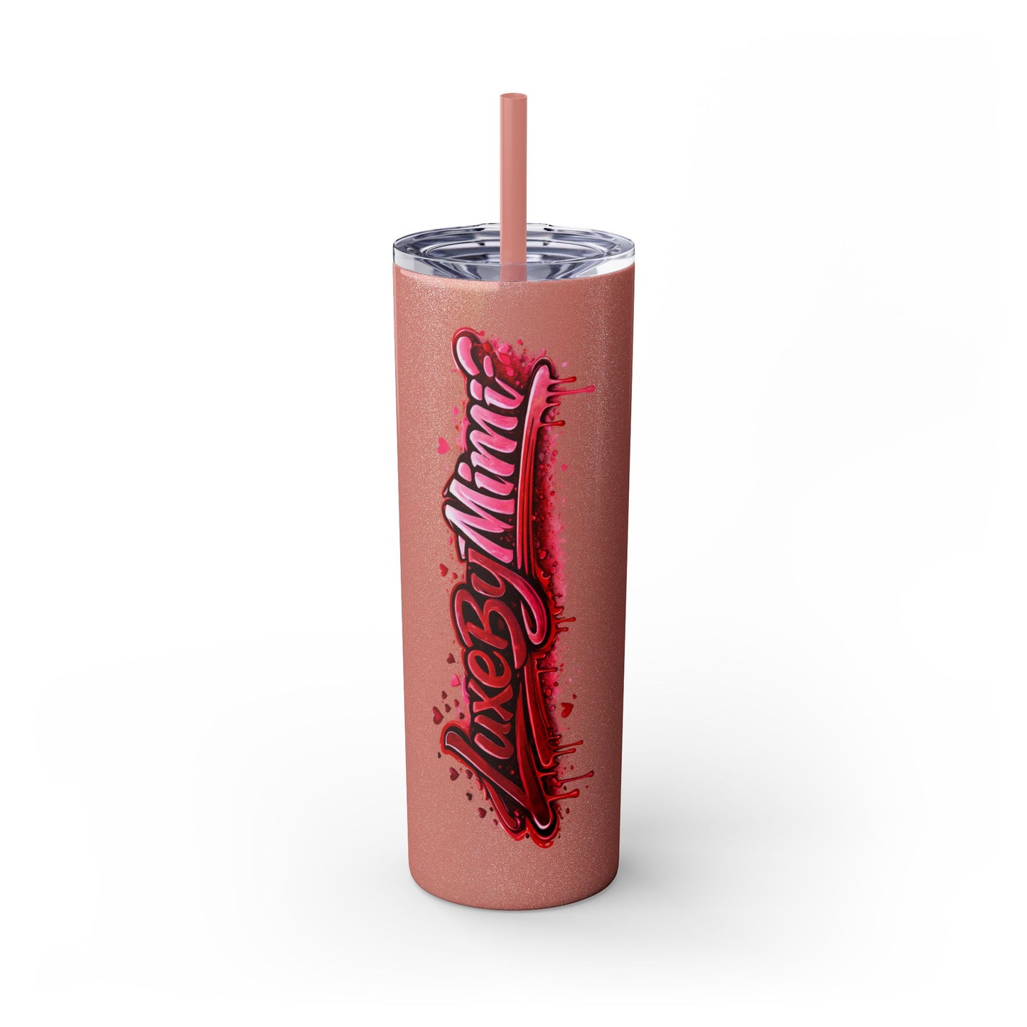 Skinny Tumbler – 'Lake & Lemons' Red Script 20oz Insulated Straw Tumbler
