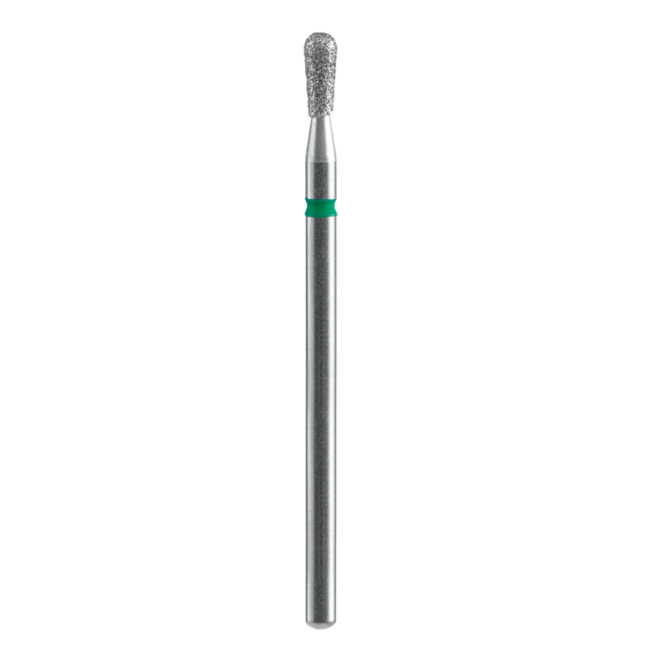 STALEKS - Diamond nail drill bit, "Match", green, EXPERT 2.3/5 mm (FA120G023/5)-1