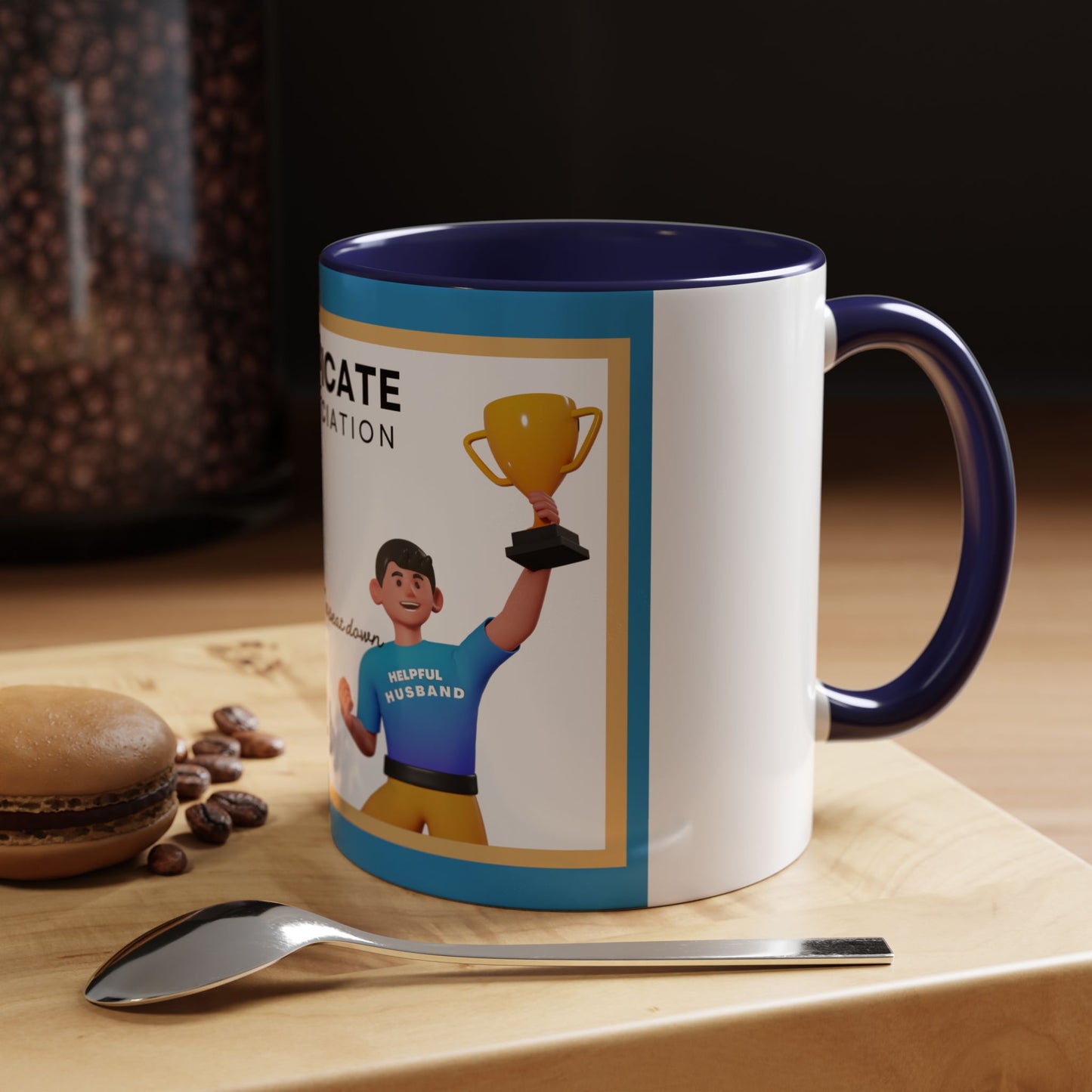 Appreciation Coffee Mug, Leave the Toilet Seat Down, Perfect Gift for Husband, Funny Mug, Award Mug, Cute Office Mug, 11oz & 15oz Options, Motivational Mug