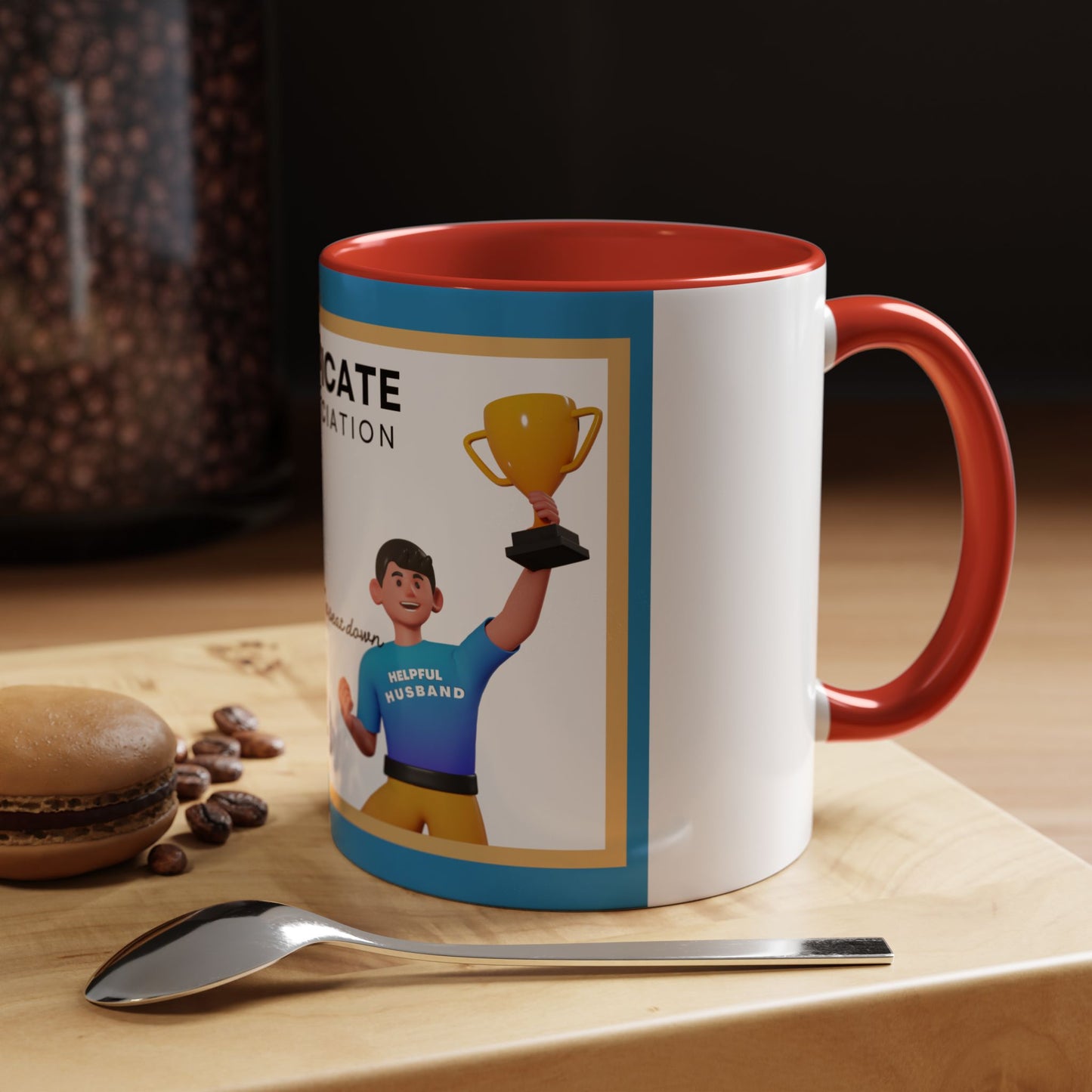 Appreciation Coffee Mug, Leave the Toilet Seat Down, Perfect Gift for Husband, Funny Mug, Award Mug, Cute Office Mug, 11oz & 15oz Options, Motivational Mug